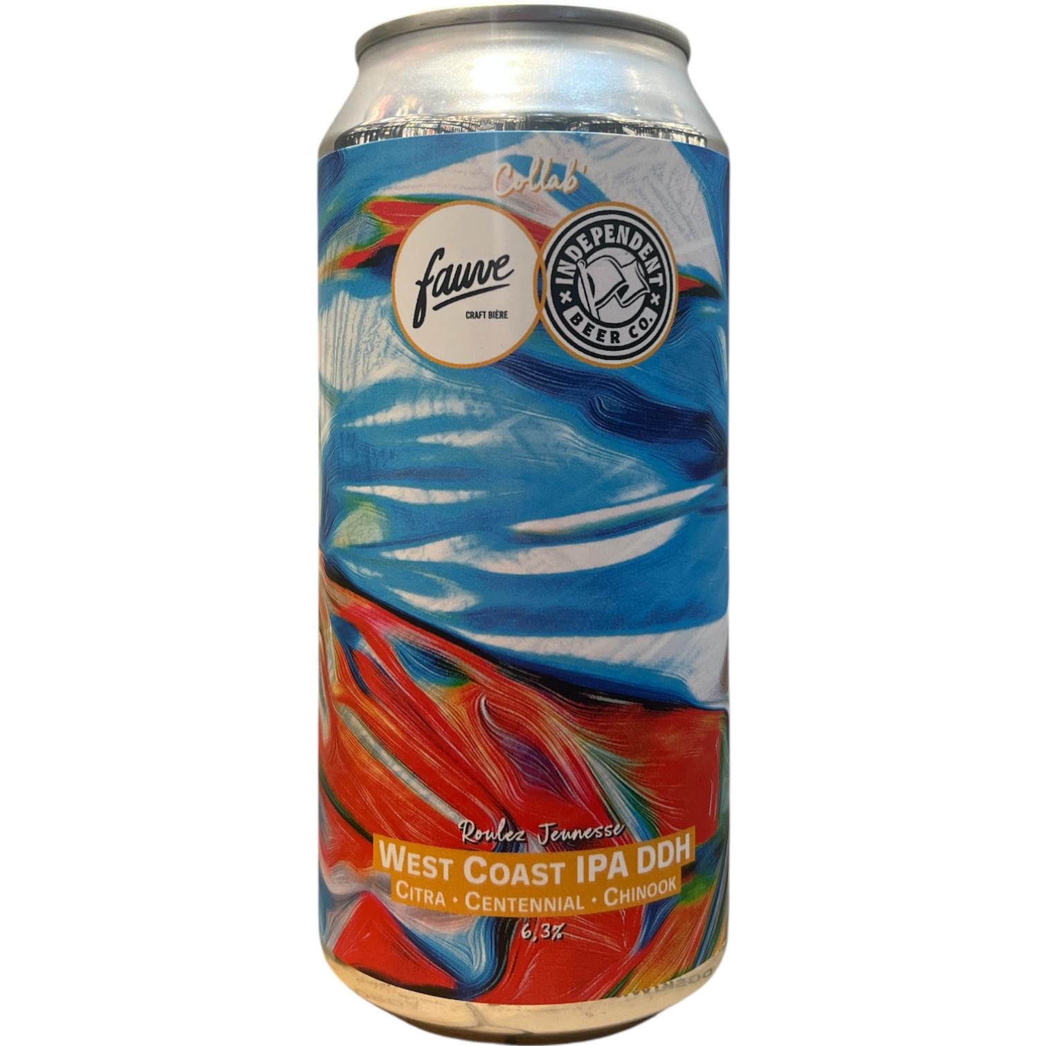 ROULEZ JEUNESSE / FAUVE - DDH WEST COAST IPA - 44CL