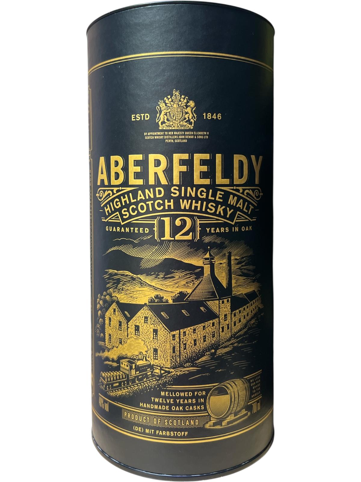 ABERFELDY 12 AÑOS - SINGLE MALT - 70CL