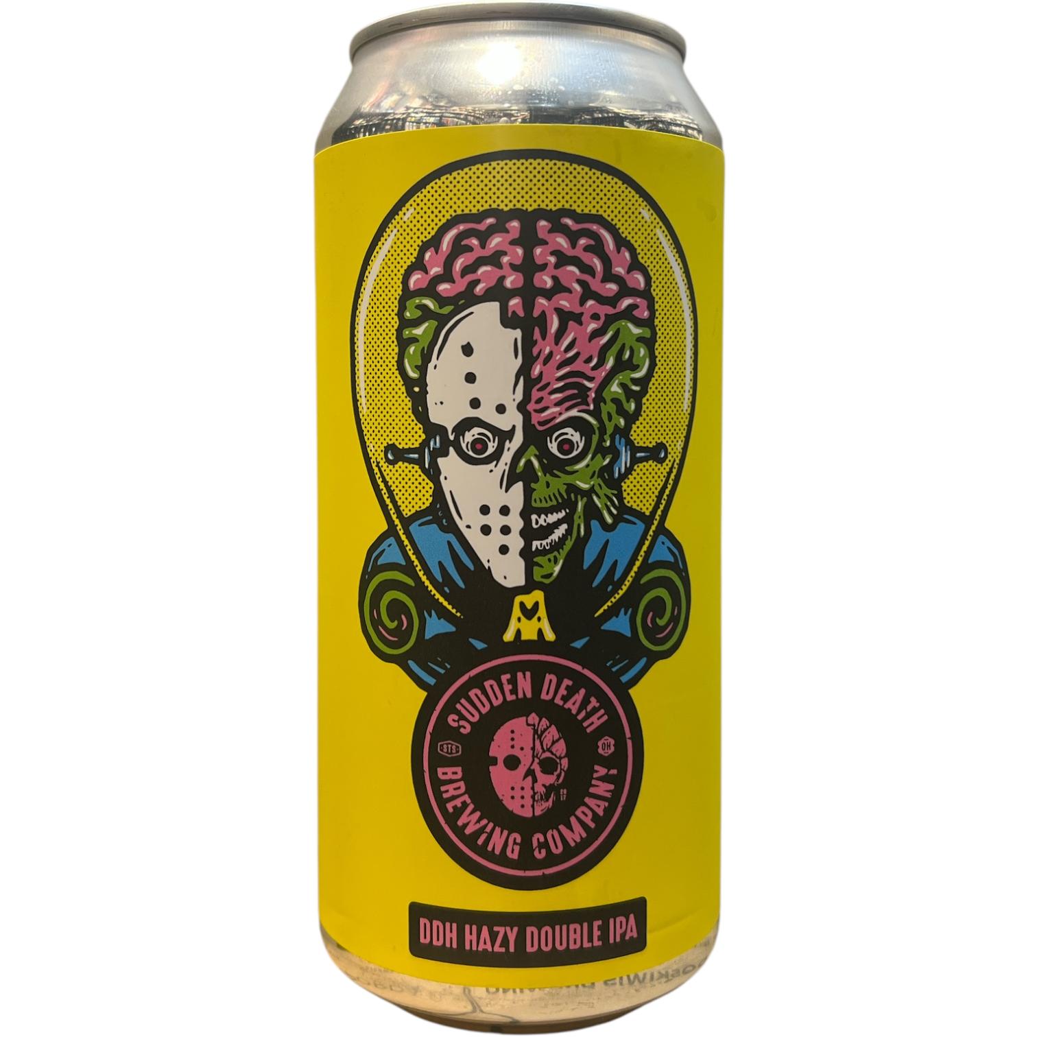 SUDDEN DEATH / ACK!ACK! ATTACK - DDH HAZY DOUBLE IPA - 44CL