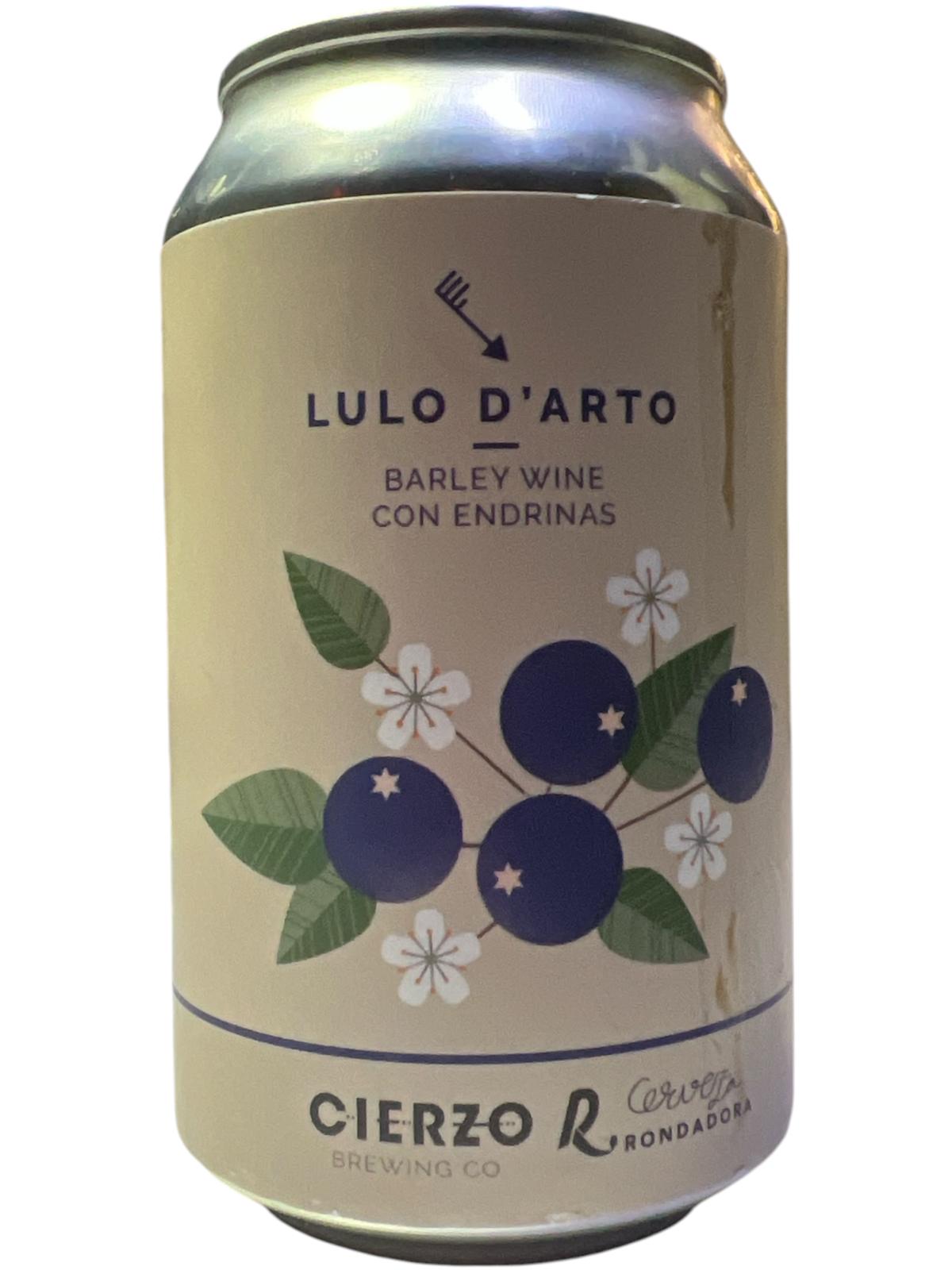 CIERZO LULO D`ARTO - BARLEY WINE CON ENDRINAS - 33CL