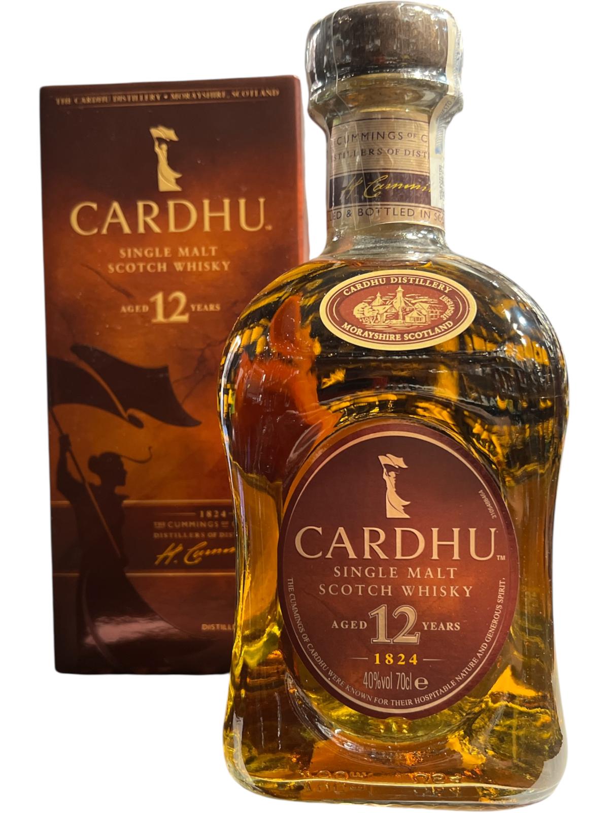 CARDHU 12 AÑOS 70cl