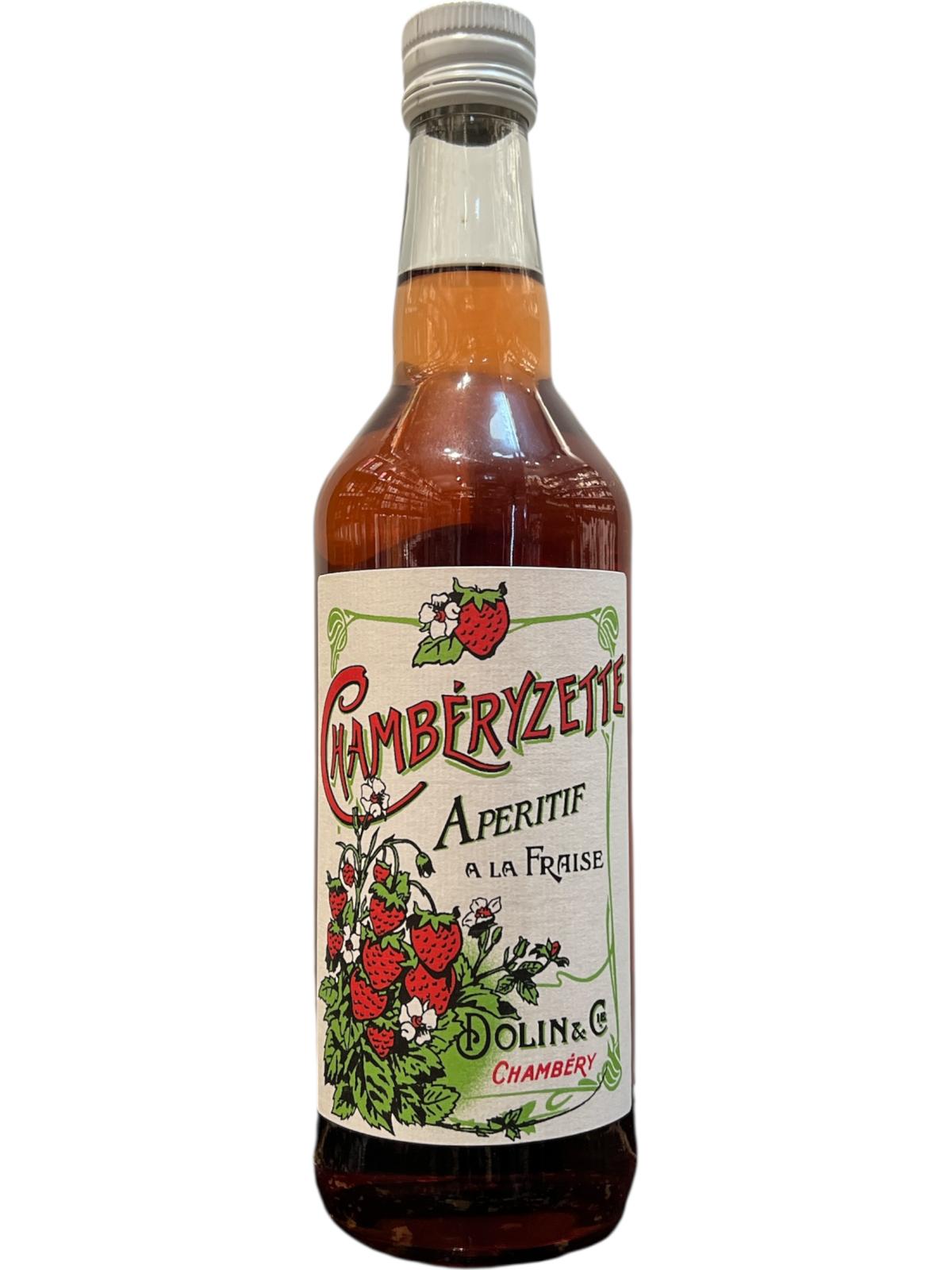 CHAMBERYZETTE - APERITIF A LA FRAISE - 70CL
