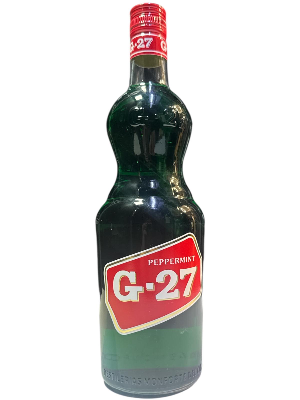PEPPERMINT G27 - LICOR DE MENTA - 1L