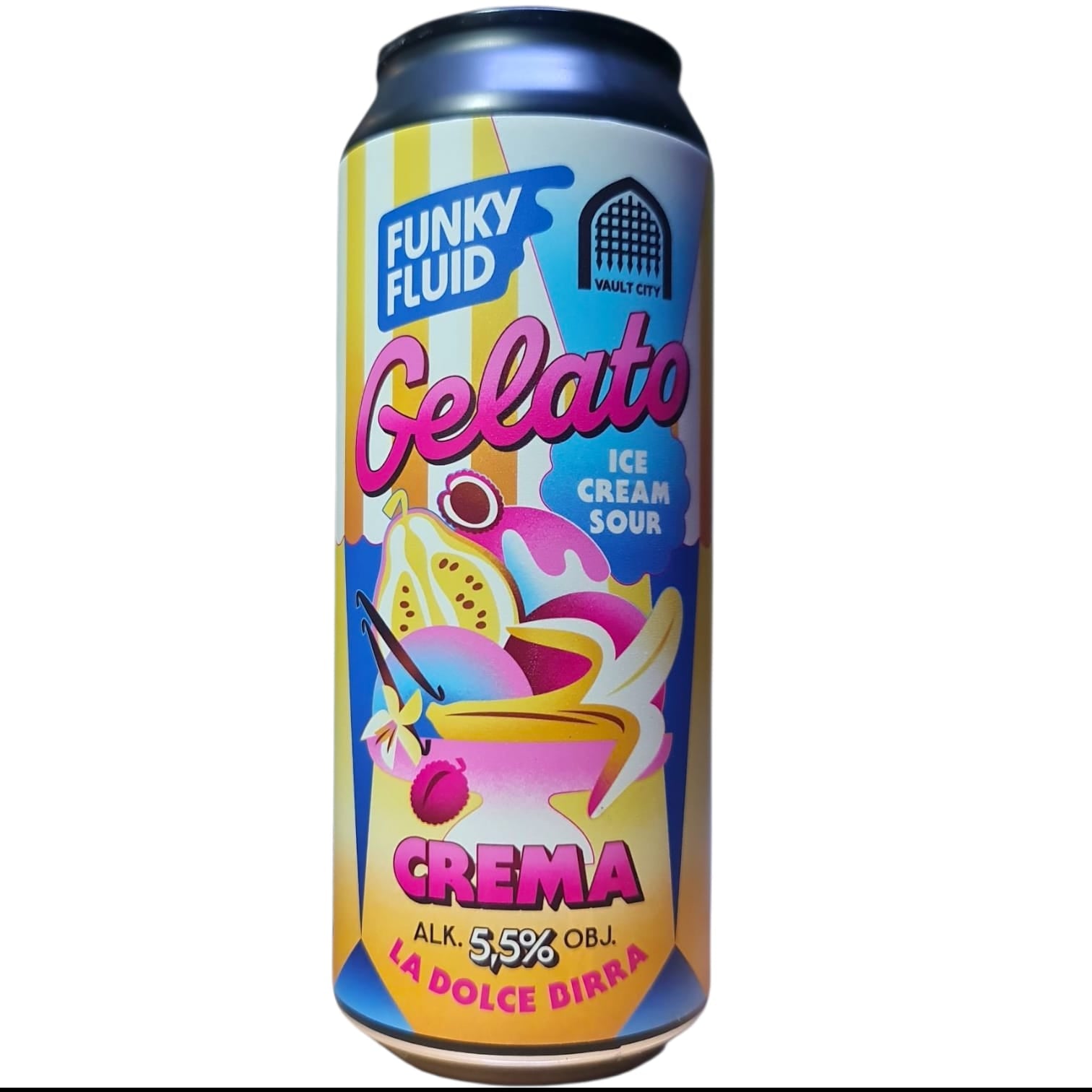 FUNKY FLUID / GELATO - CREMA - SOUR - 50 CL