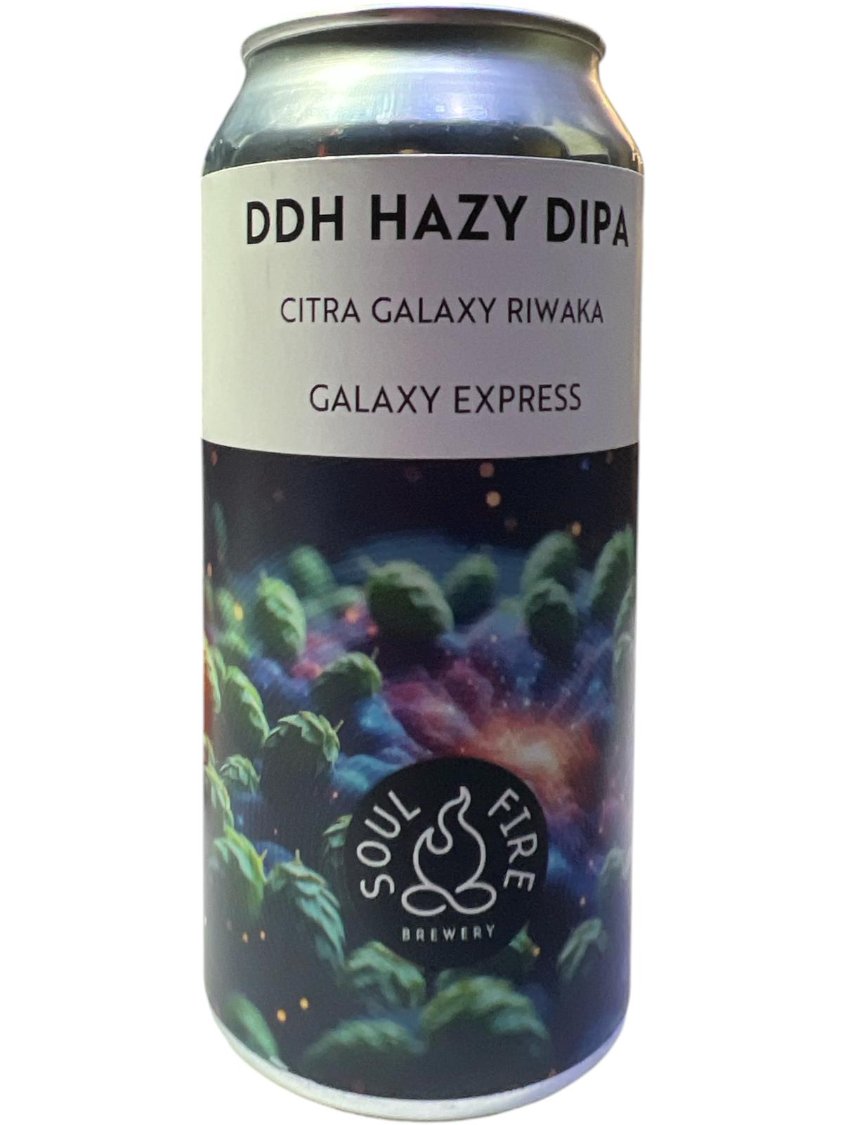 SOUL FIRE GALAXY EXPRESS - DDH HAZY INDIAN PALE ALE - 44CL