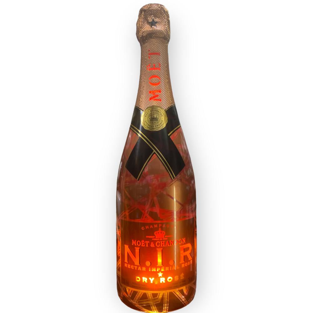 MOËT & CHANDON N.I.R. DRY ROSÉ 750ml Moet & Chandon N.I.R Nectar Imperial Rose Champagne 750ml