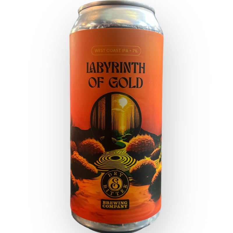 DRY & BITTER LABYRINTH OF GOLD WEST COAST IPA 440ml