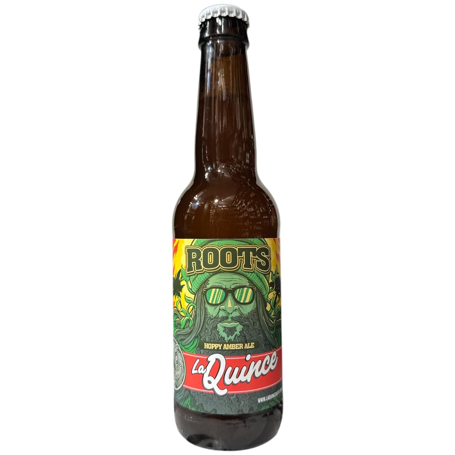 LA QUINCE ROOTS - HOPPY AMBER ALE - SIN GLUTEN - 33CL