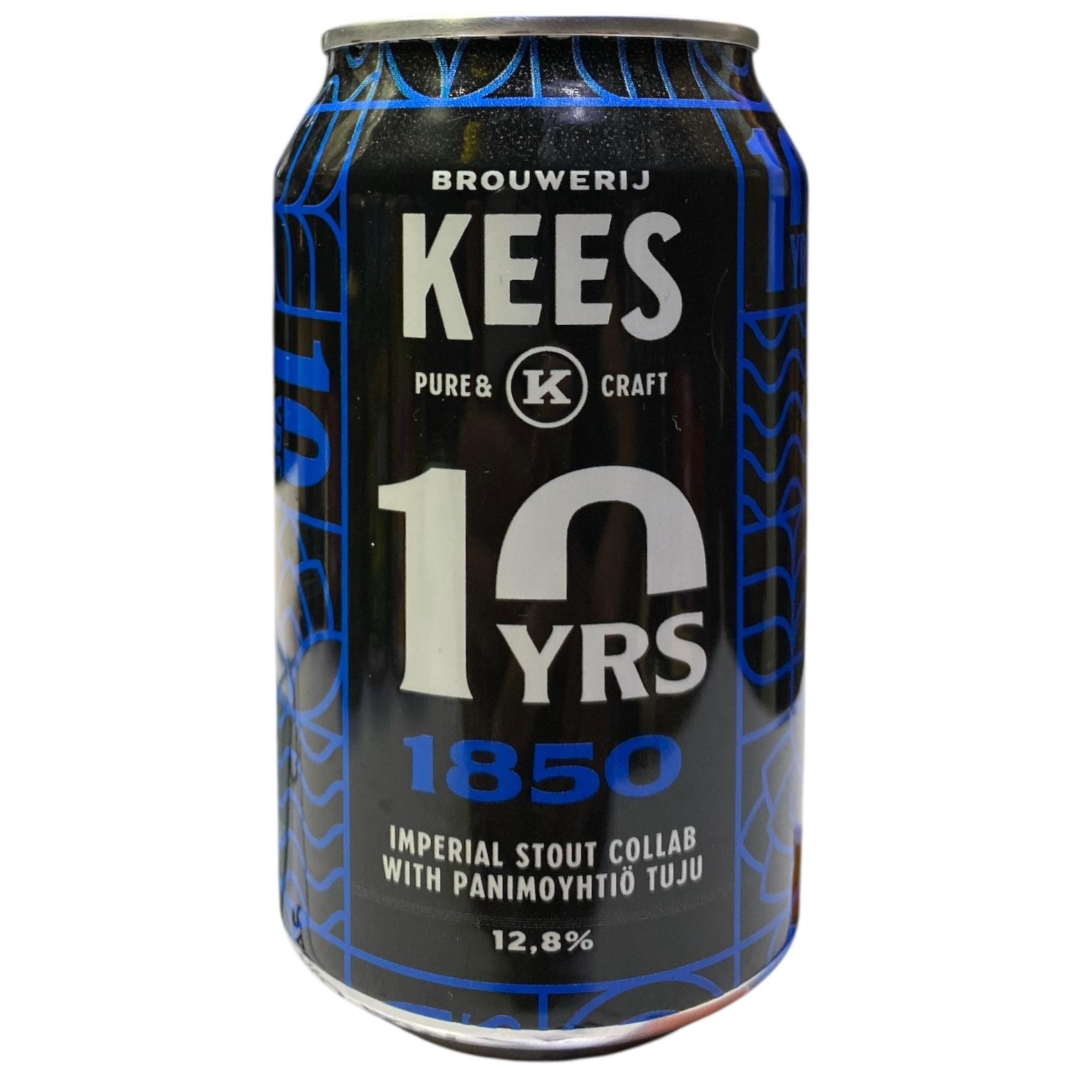 KEES / COLAB PANIMOYHTIO / 1850 10 YEARS EDITION - IMPERIAL STOUT - 33CL