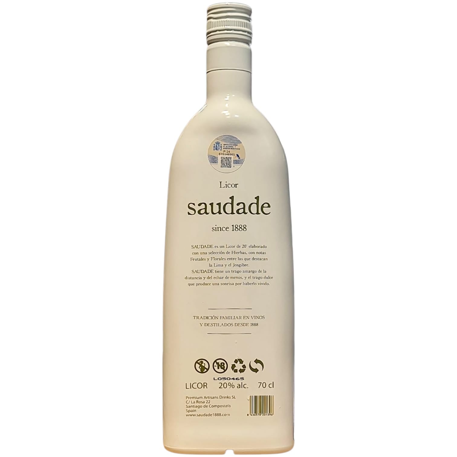 Licor Saudade - 70 CL