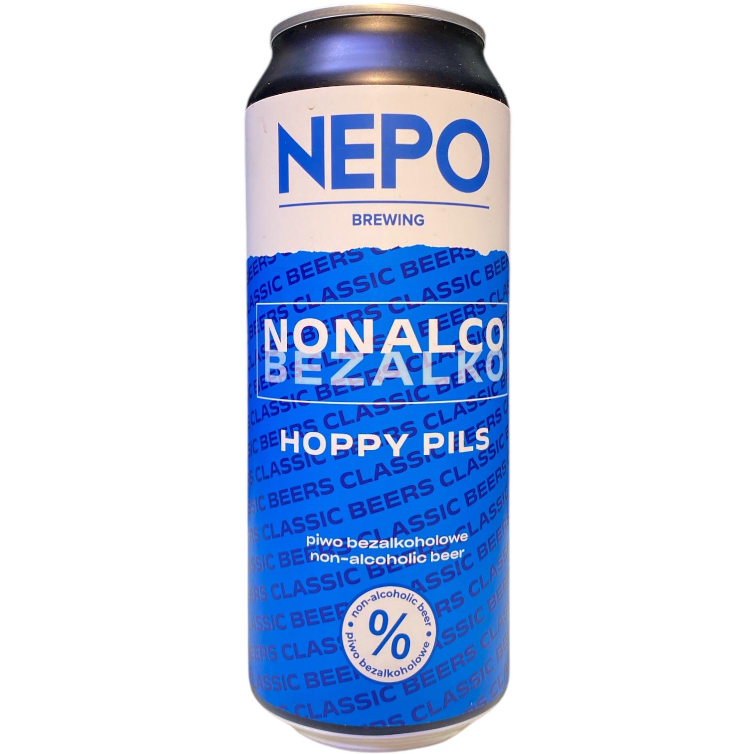 NEPO BREWING / NON ALCO BEZALKO - HOPPY PILS - 44CL