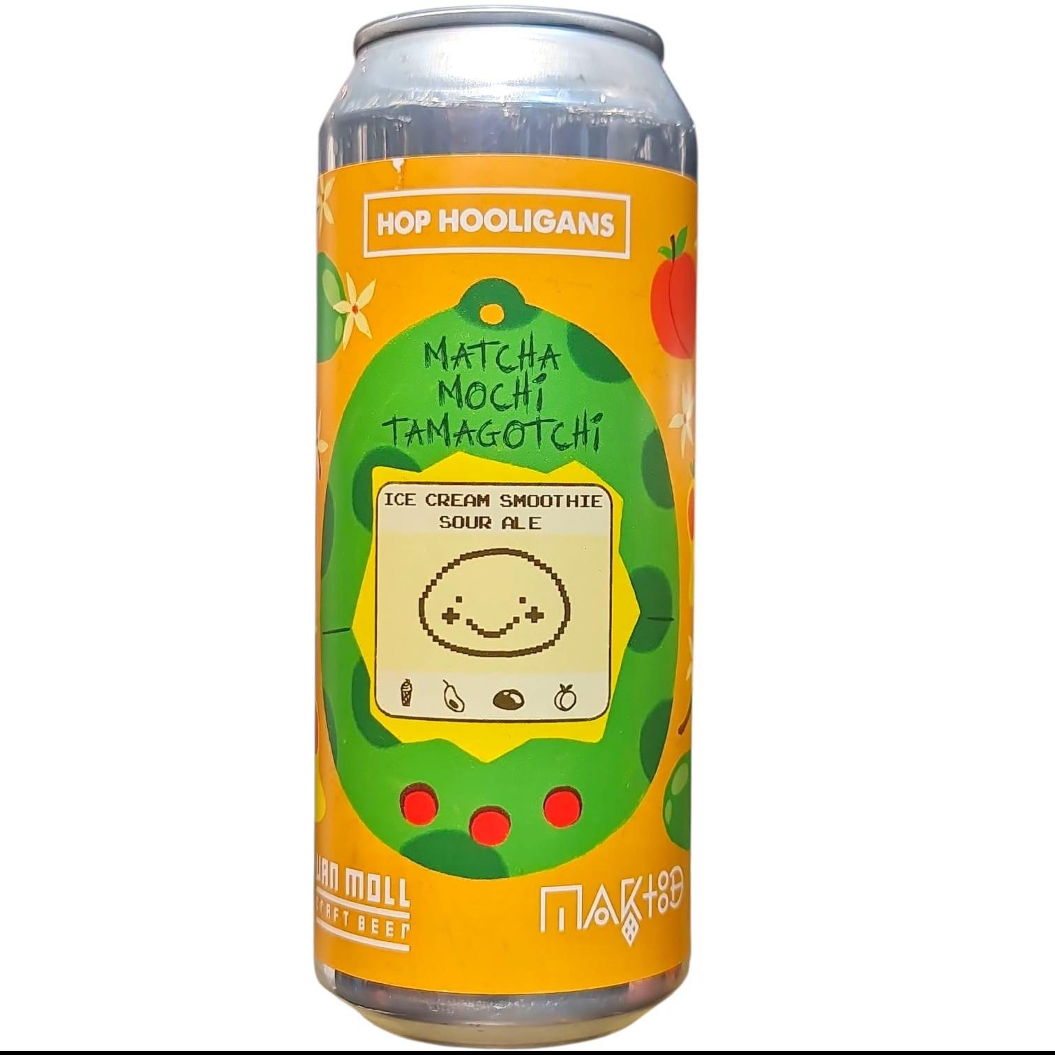 HOP HOOLIGANS/MATCHA MOCHI TANAGOTCHI - ICE CREAM SMOOTHIE - SOUR ALE - 50 CL