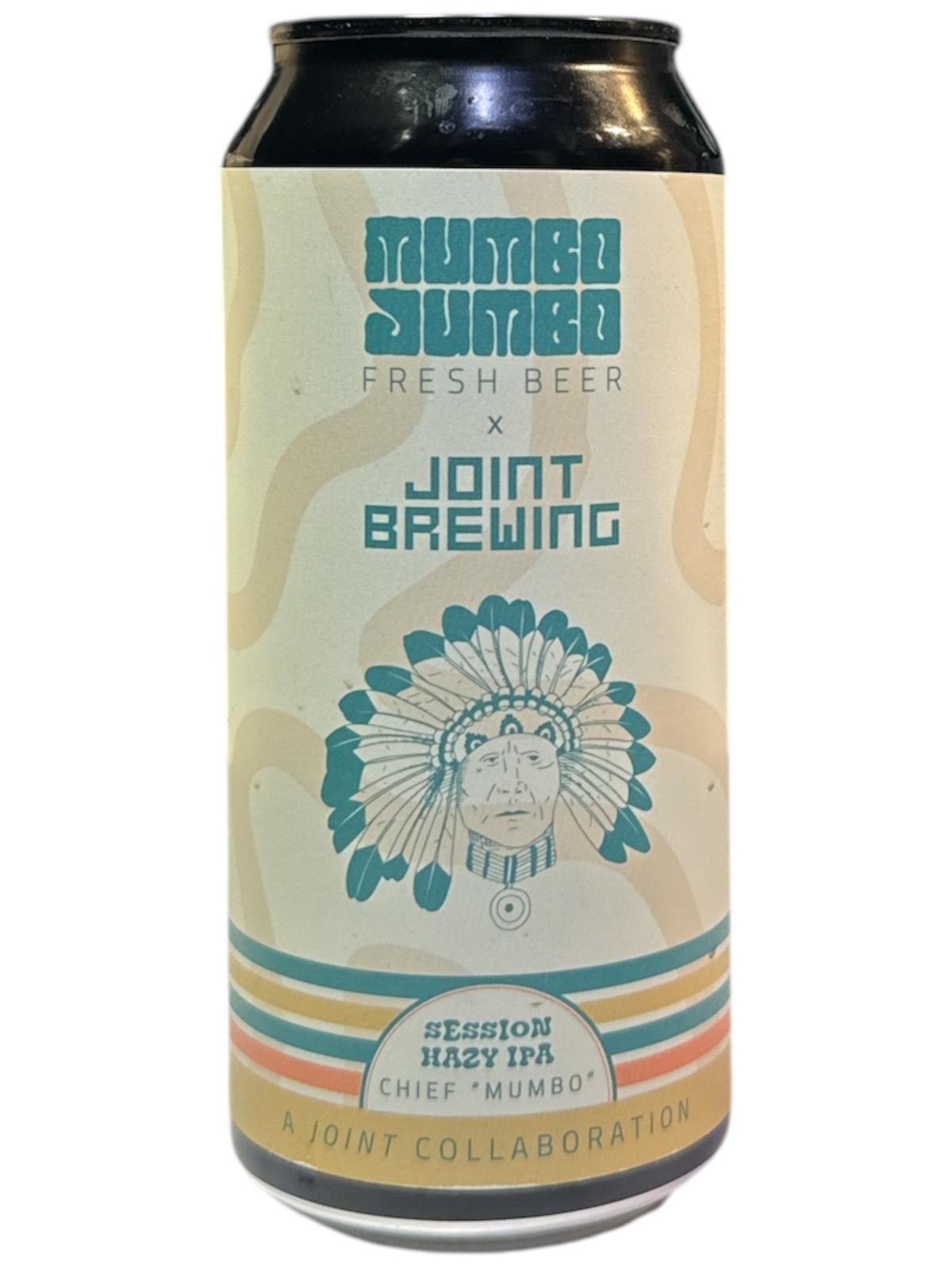 MUMBO JUMBO X JOINT BREWING - CHIEF MUMBO SESSION HAZY IPA - 44CL