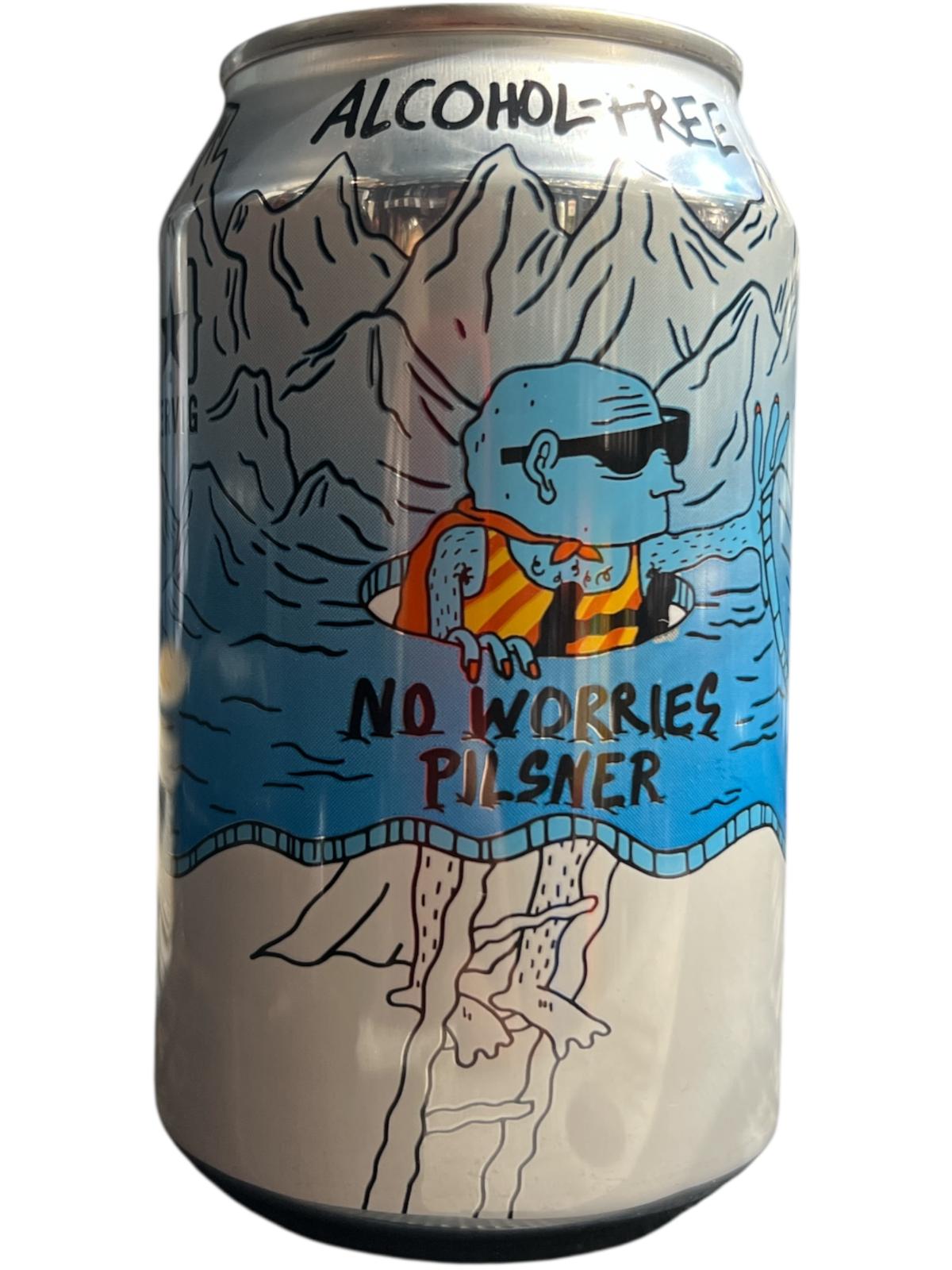 NO WORRIES PILSNER LERVING ALCOHOL FREE 330ml