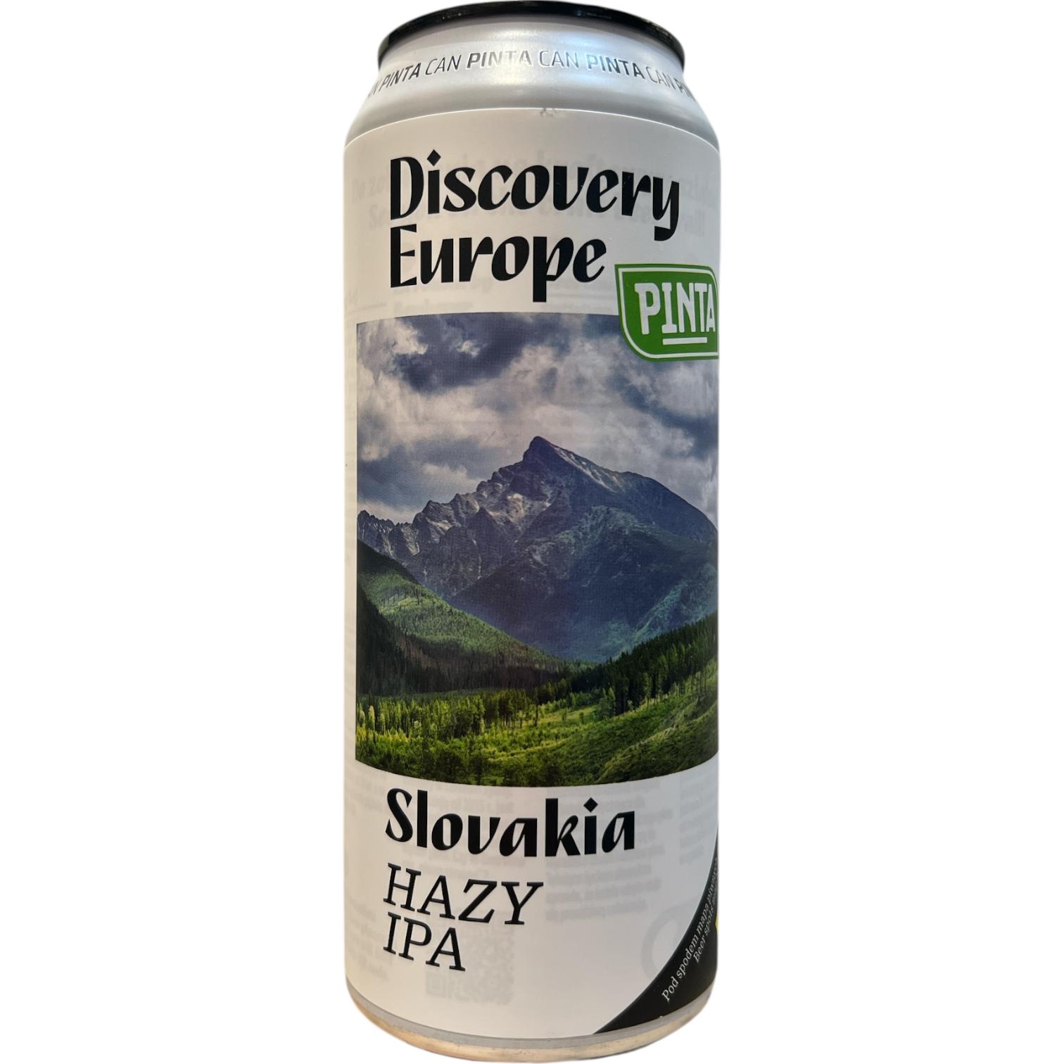 PINTA DISCOVERY EUROPE/ SLOVAKIA- HAZY IPA - 50 CL