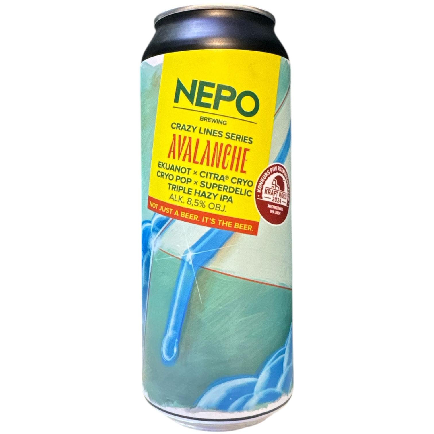 NEPO - AVALANCHE TRIPLE HAZY IPA - 44CL