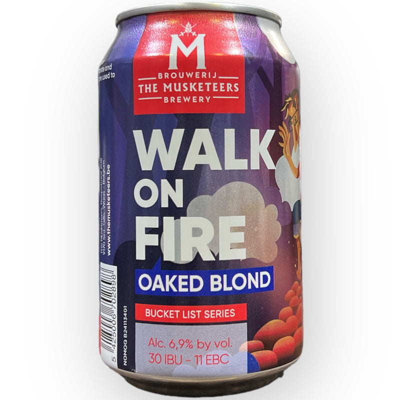 THE MUSKETEERS WALK ON FIRE OAKED BLOND 33cl
