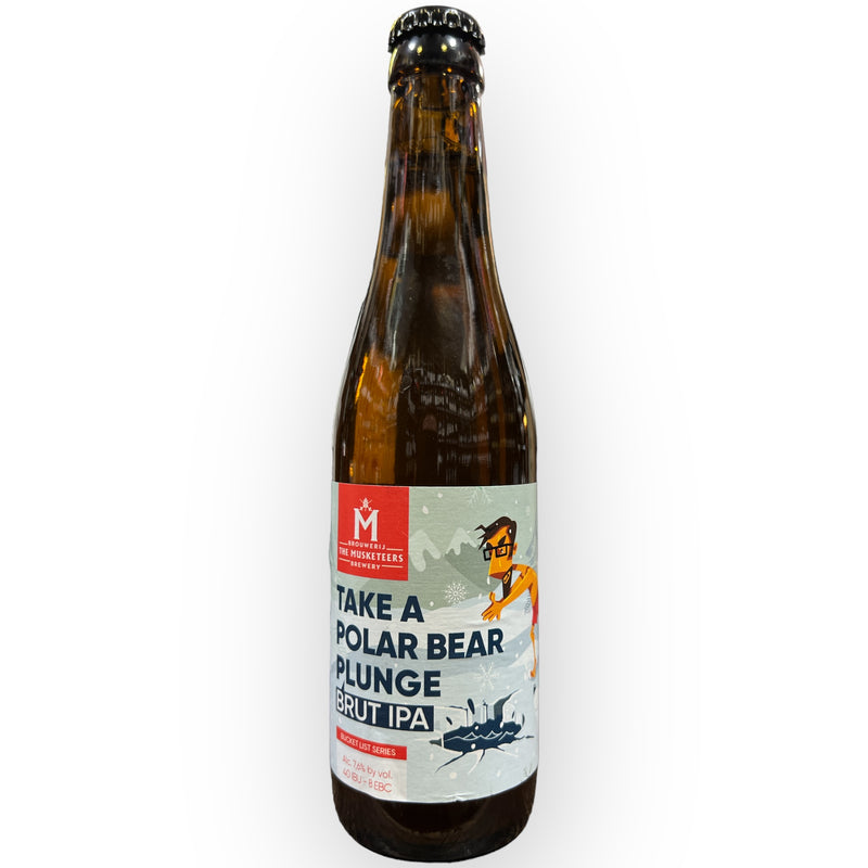 THE MUSKETEERS TAKE A POLAR  BEAR PUNGE BRUT IPA 33cl
