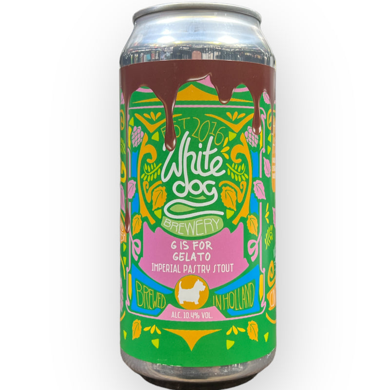 WHITE DOG G IS FOR GELATO IMPERIAL PASTRY STOUT 440ml