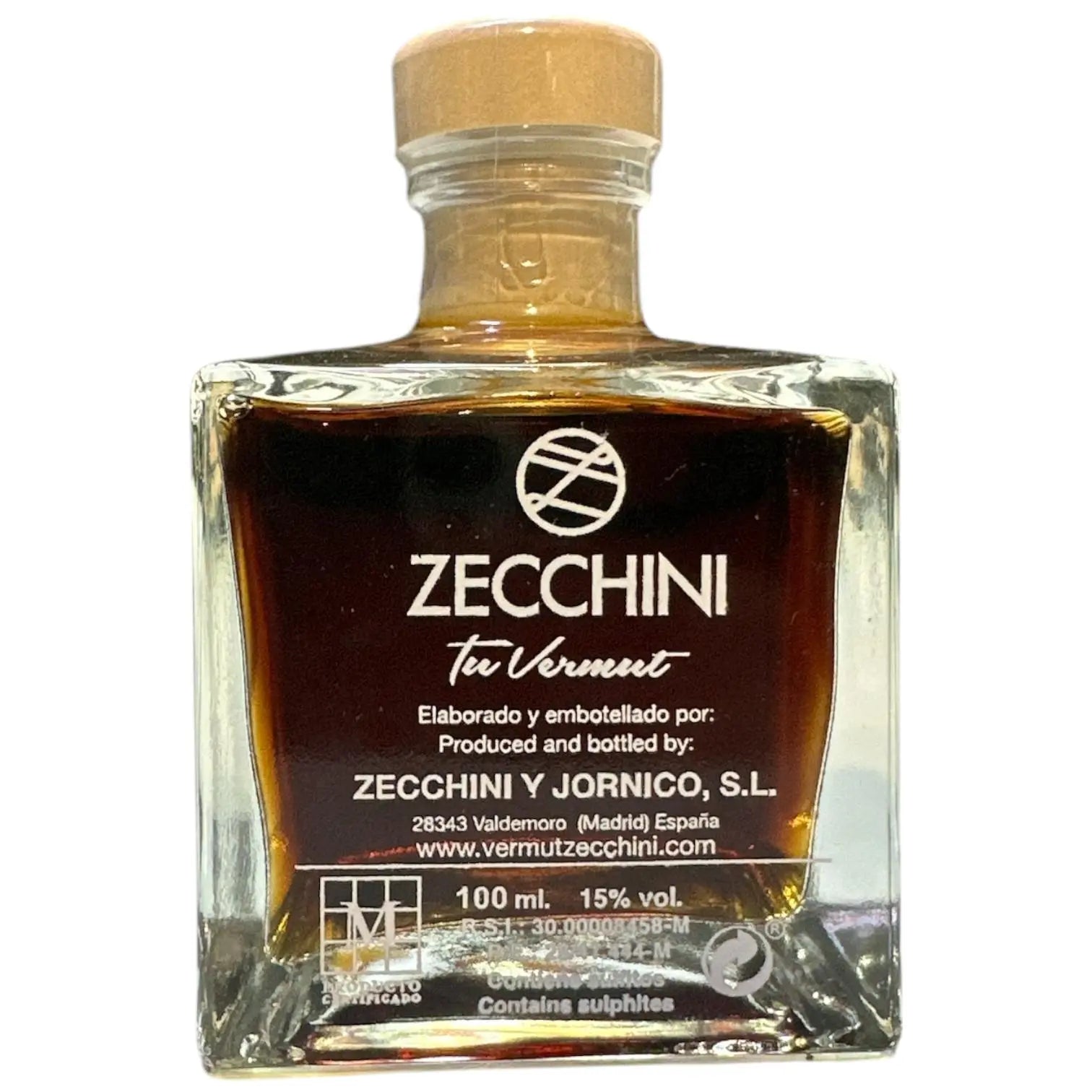 ZECCHINI ROJO MINIATURA 100ML