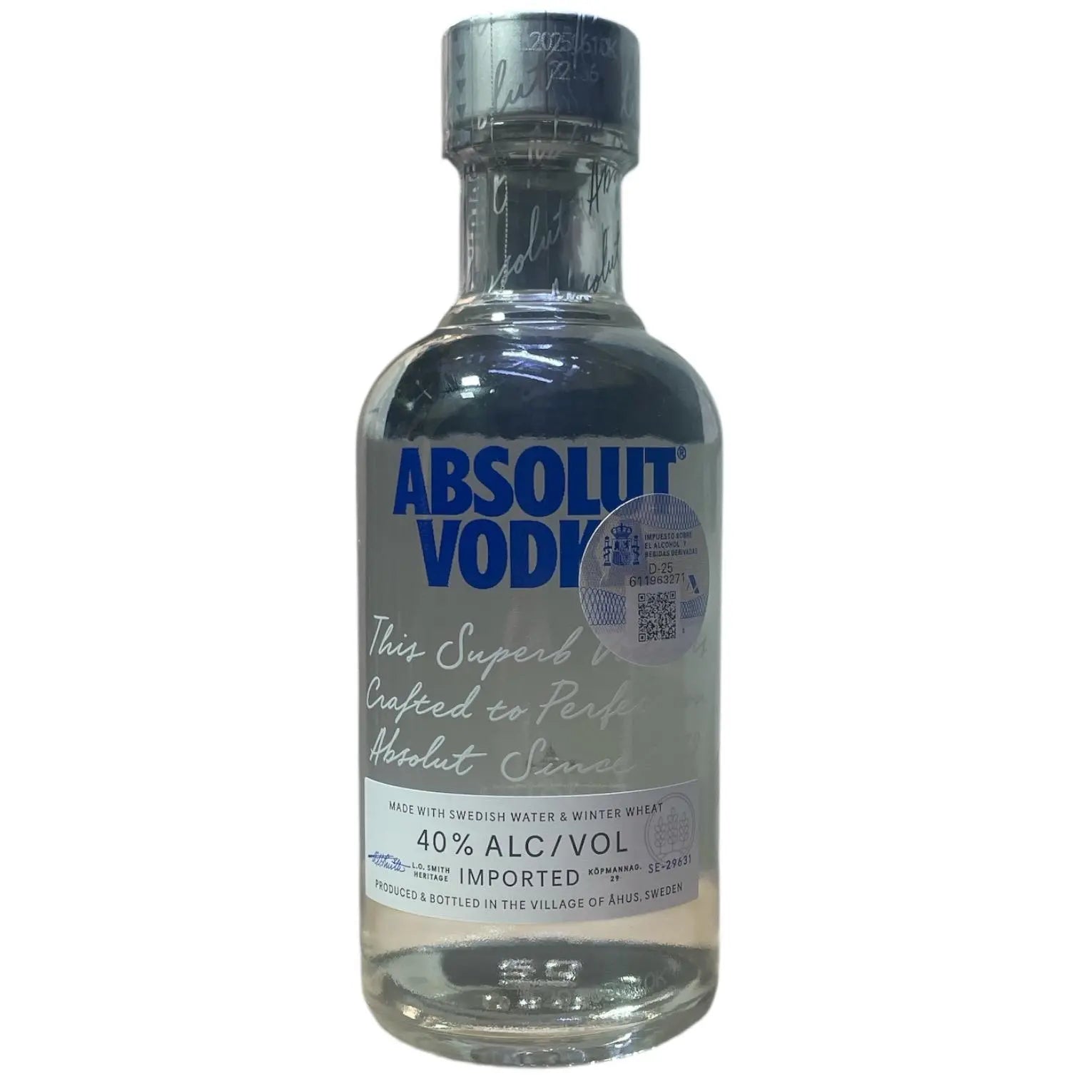 ABSOLUT VODKA PETACA 20CL