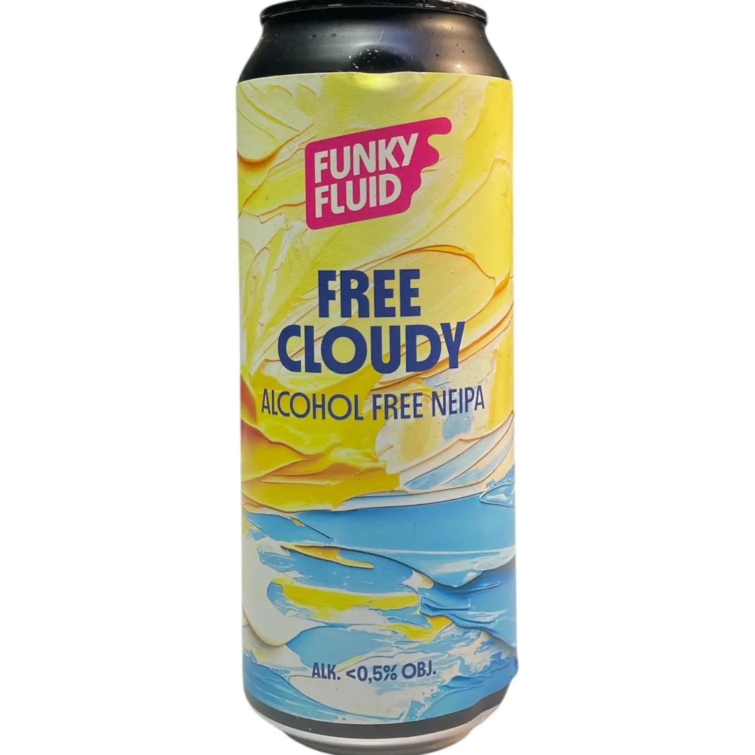 FUNKY FLUID FREE CLOUDY NEIPA SIN ALCOHOL 50CL