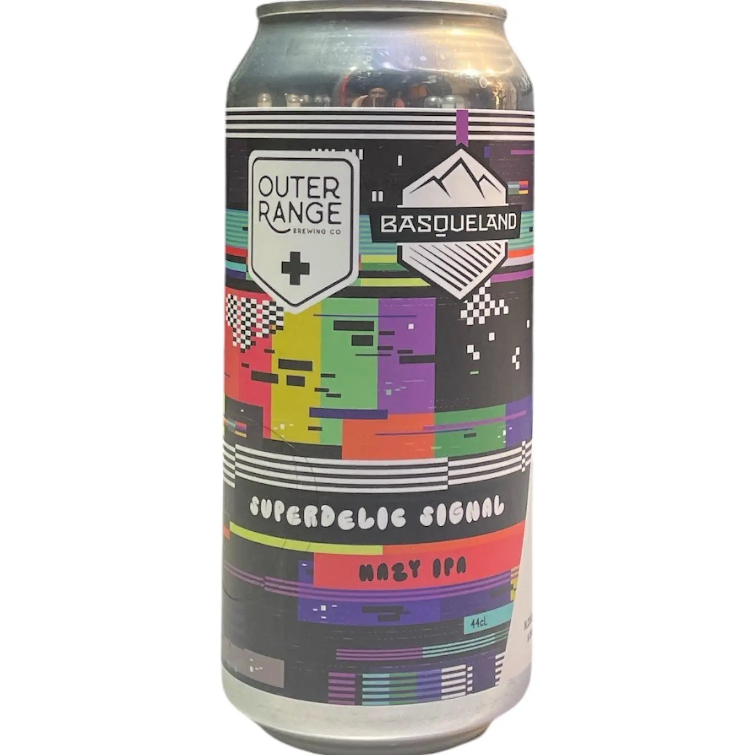 OUTER RANGE X BASQUELAND SUPERDELIC SIGNAL HAZY IPA 44CL
