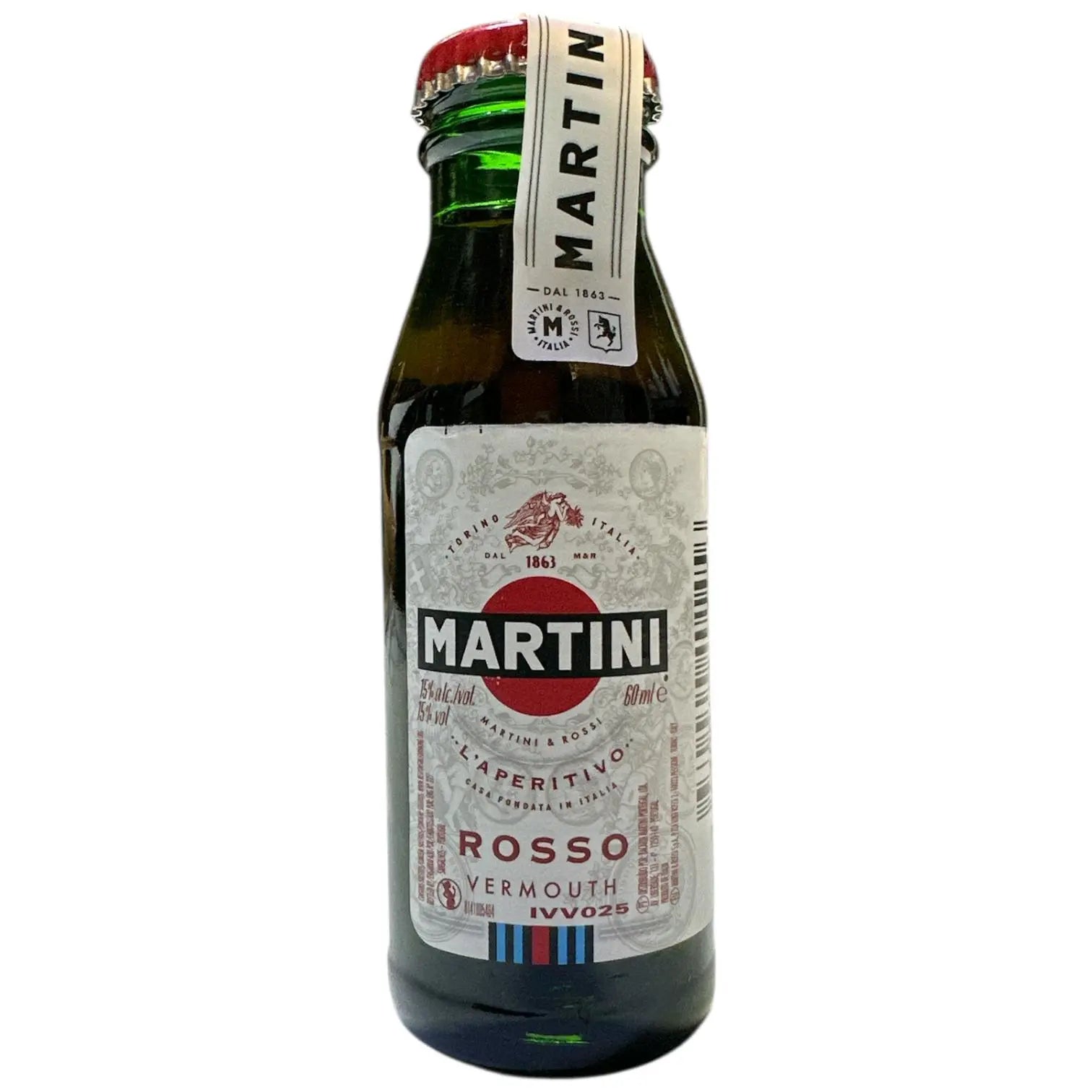 MARTINI ROSSO MINIATURA 6CL