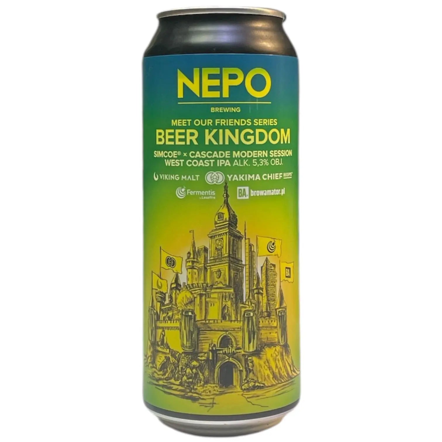 NEPO BEER KINGDOM WEST COAST IPA 44CL