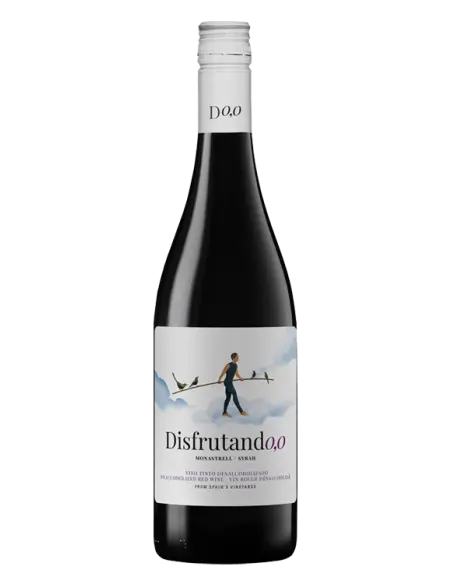 DISFRUTANDO 0.0 TINTO SIN ALCOHOL 75CL
