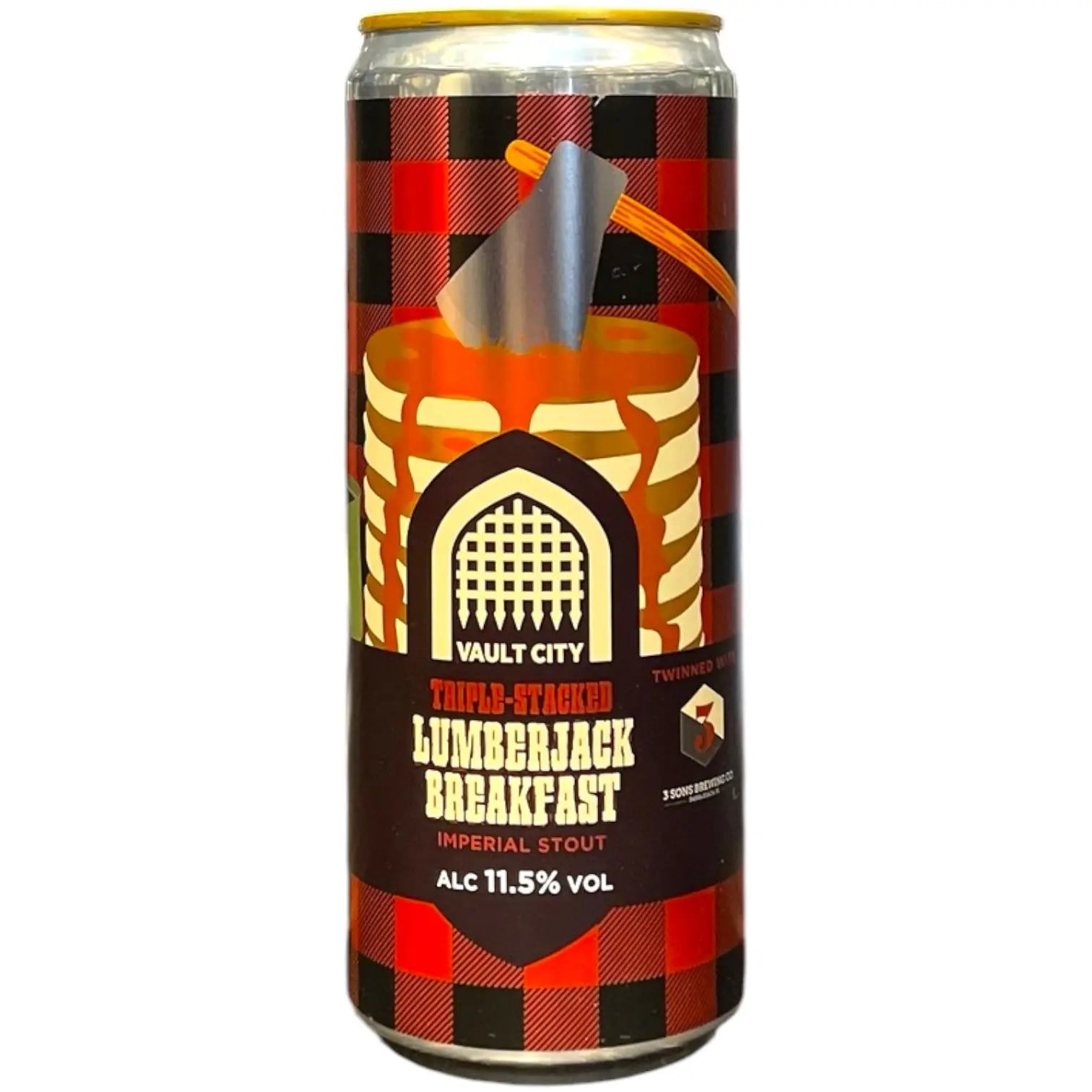 VAULT CITY TRIPLE STACKED LUMBER JACK BREAKFAST IMPERIAL STOUT 33CL