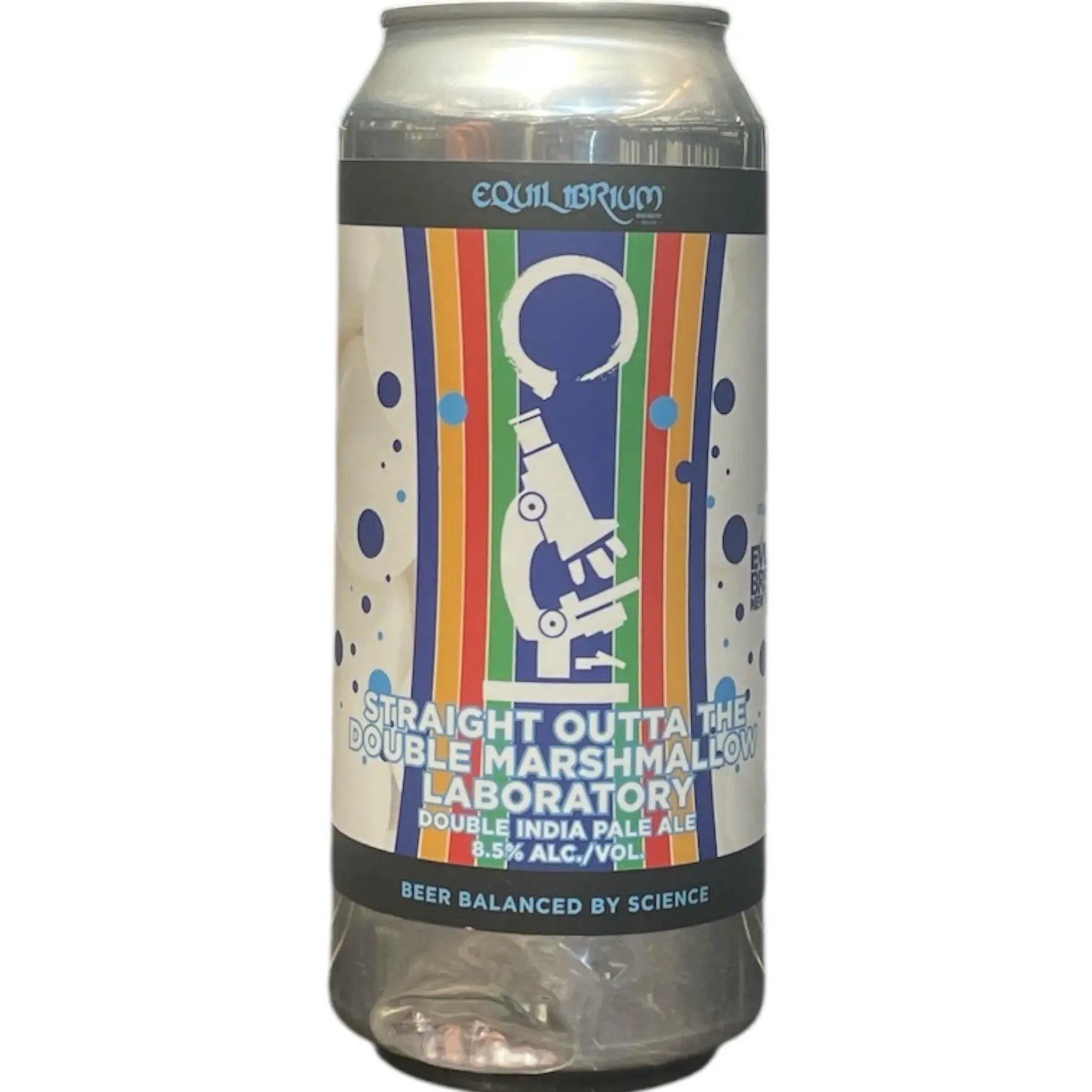 EQUILIBRIUM STRAIGHT OUTTA THE DOUBLE MARSHMALLOW LABORATORY DOUBLE IPA 44CL