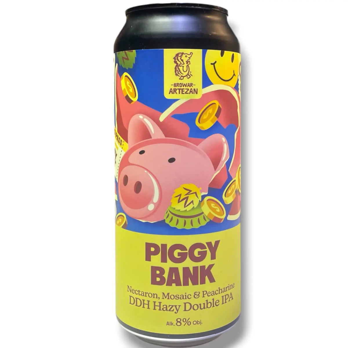 ARTEZAN PIGGY BANK DDH DOLUBLE NEIPA 44CL