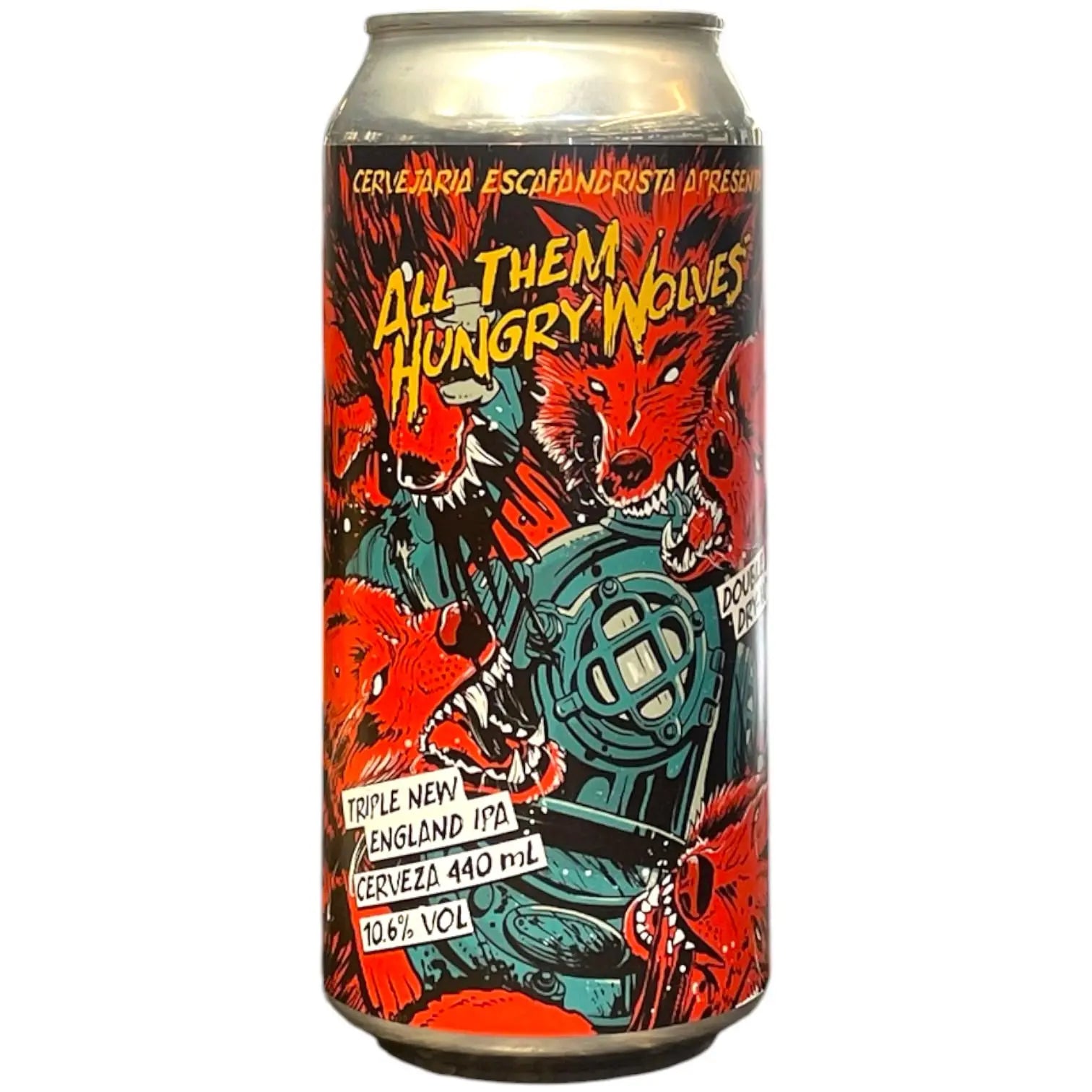ESCAFANDRISTA ALL THEM HUNGRY WOLVES TRIPLE NEIPA 44CL