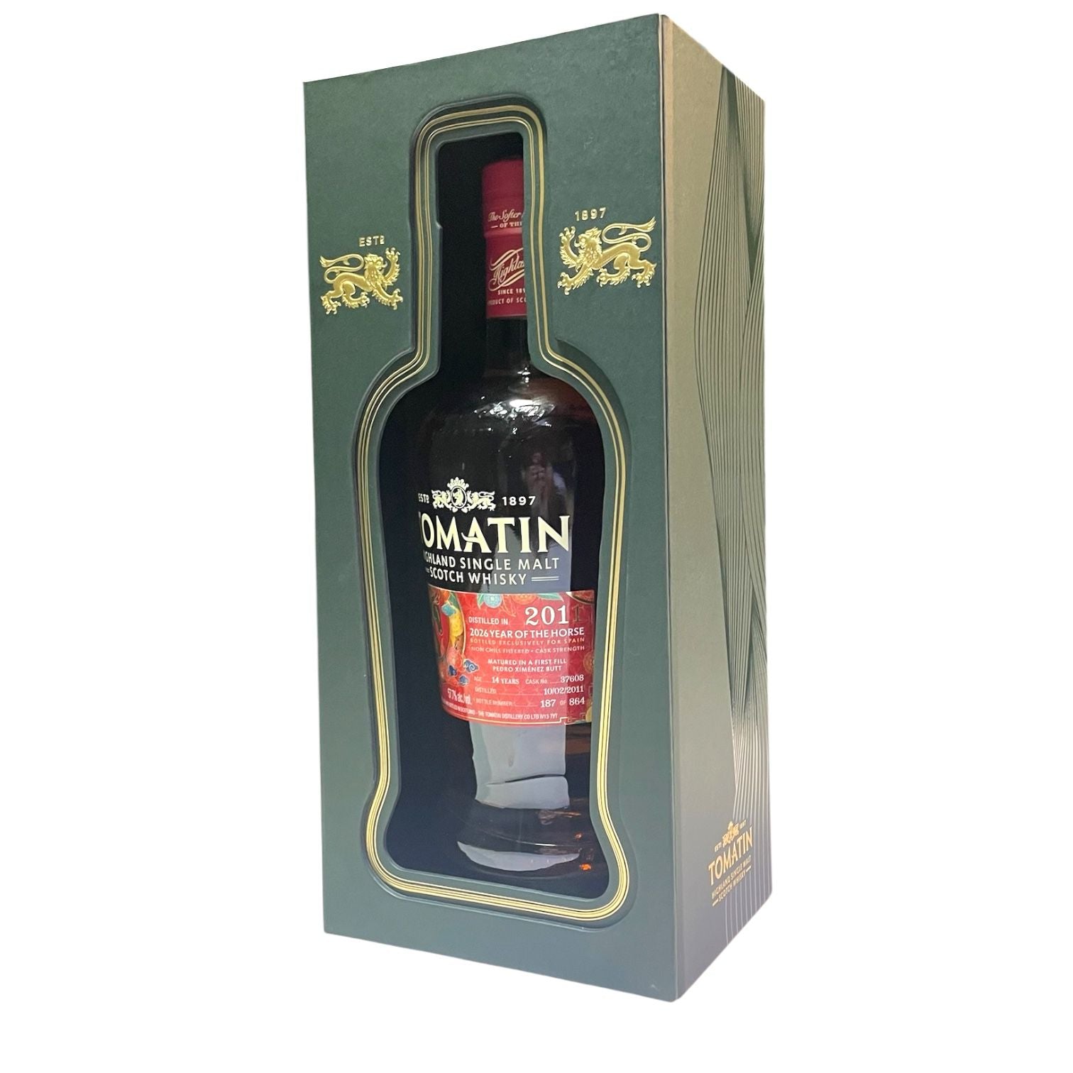 TOMATIN 14 AÑOS 2026 YEAR OF THE HORSE 70CL