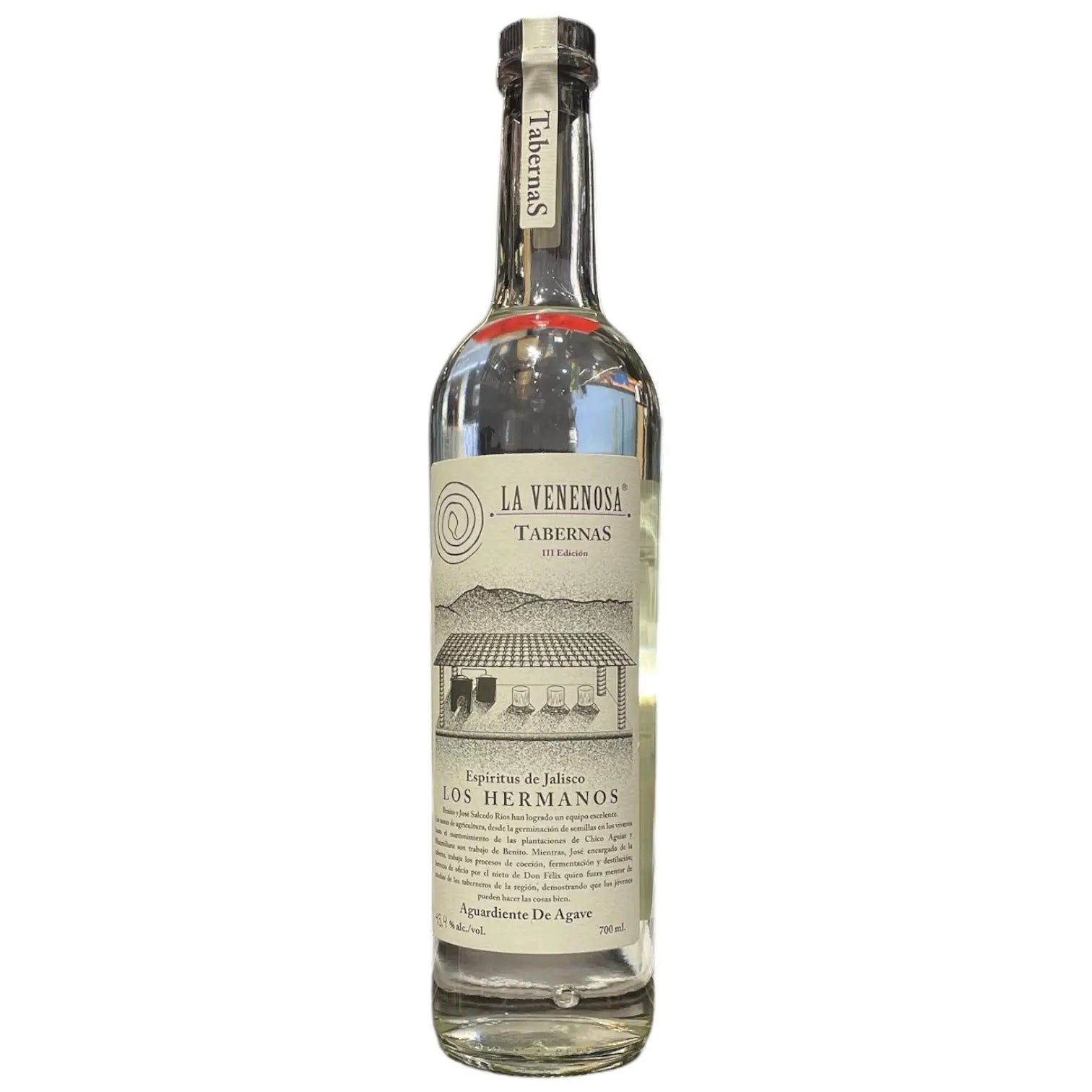 LA VENENOSA TABERNAS AGUARDIENTE DE AGAVE 70CL