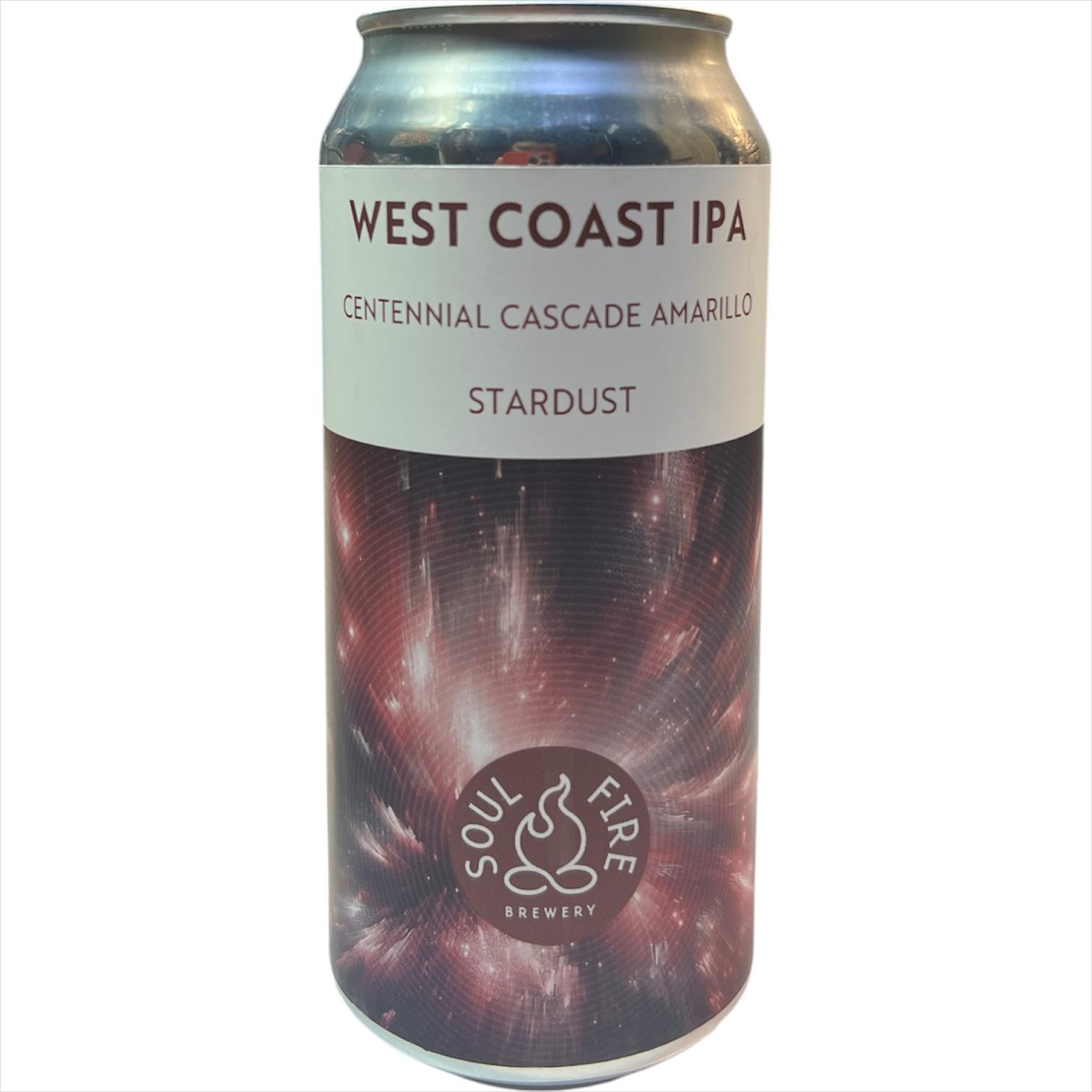 SOUL FIRE STARDUST CENTENNIAL CASCADE AMARILLO WEST COAST IPA 44CL