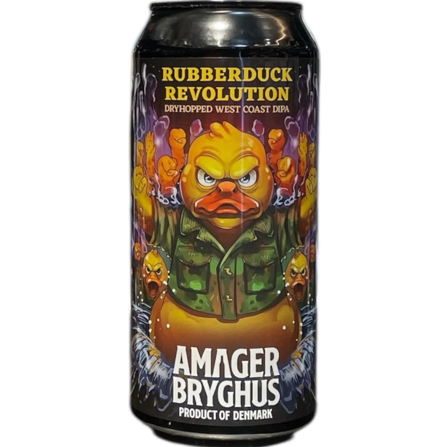 AMAGER BRYGHUS RUBBERDUCK REVOUTION DRYHOPPED WEST COAST DIPA 44CL
