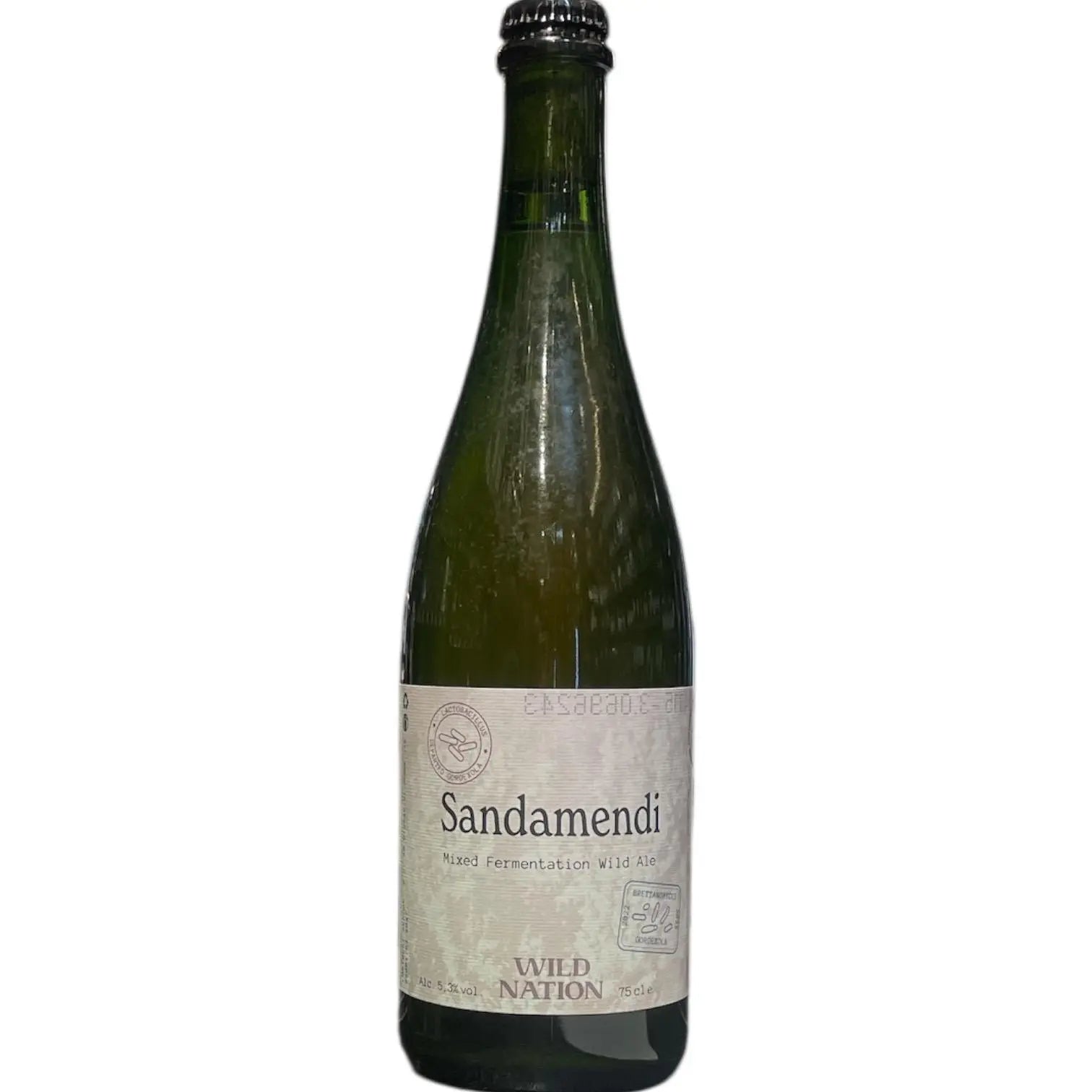 WILD NATION SANDAMENDI MIXED FERMENTATION WILD ALE 75CL