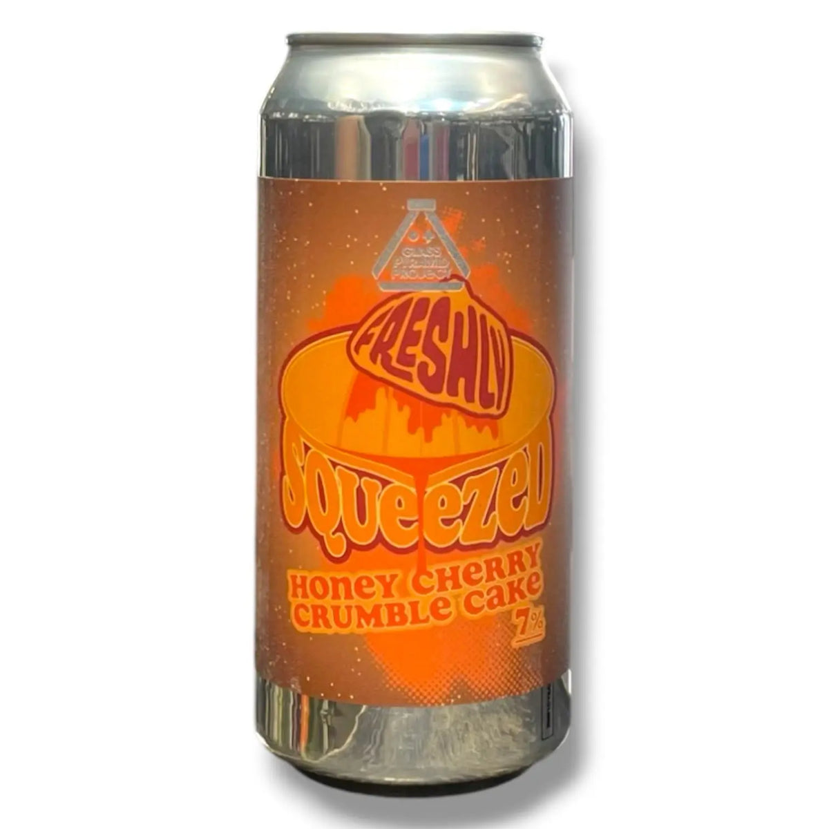 GLASS PYRAMID PROJECT FRESHLY SQUEEZED HONEY CHERRY CRUMBLE CAKE SMOOTHIE SOUR 44CL