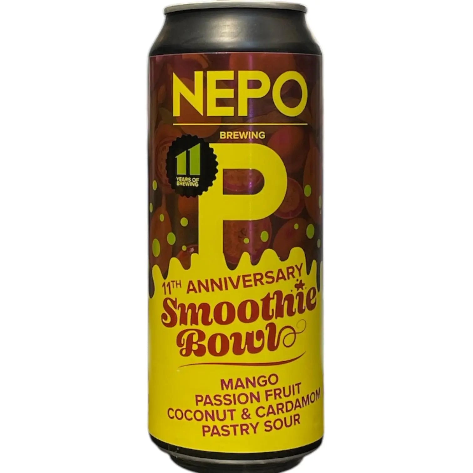 NEPO SMOOTHIE BOWL MANGO PASSION FRUIT COCONUT CARDAMOM PASTRY SOUR 50CL