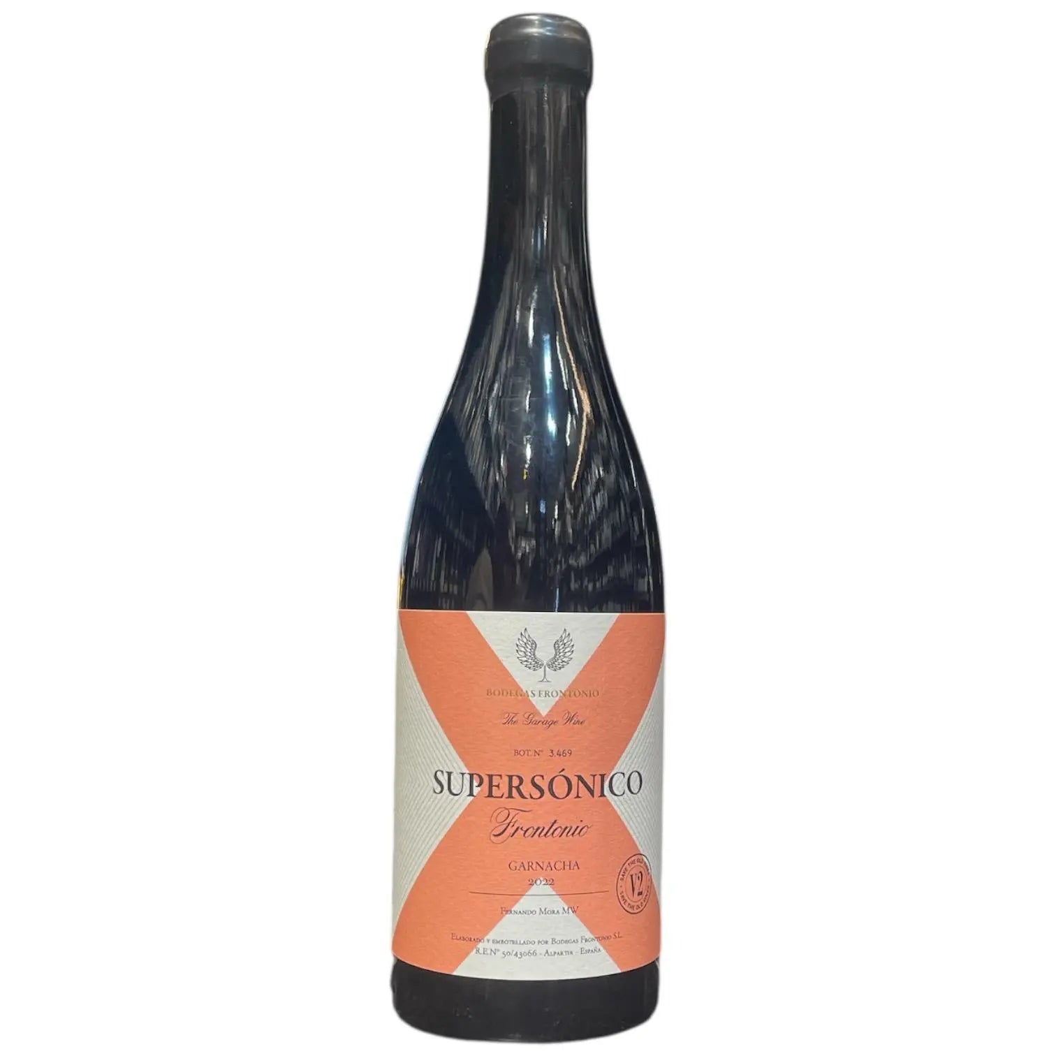 BODEGAS FRONTONIO SUPERSONICO GARNACHA 2022 75CL