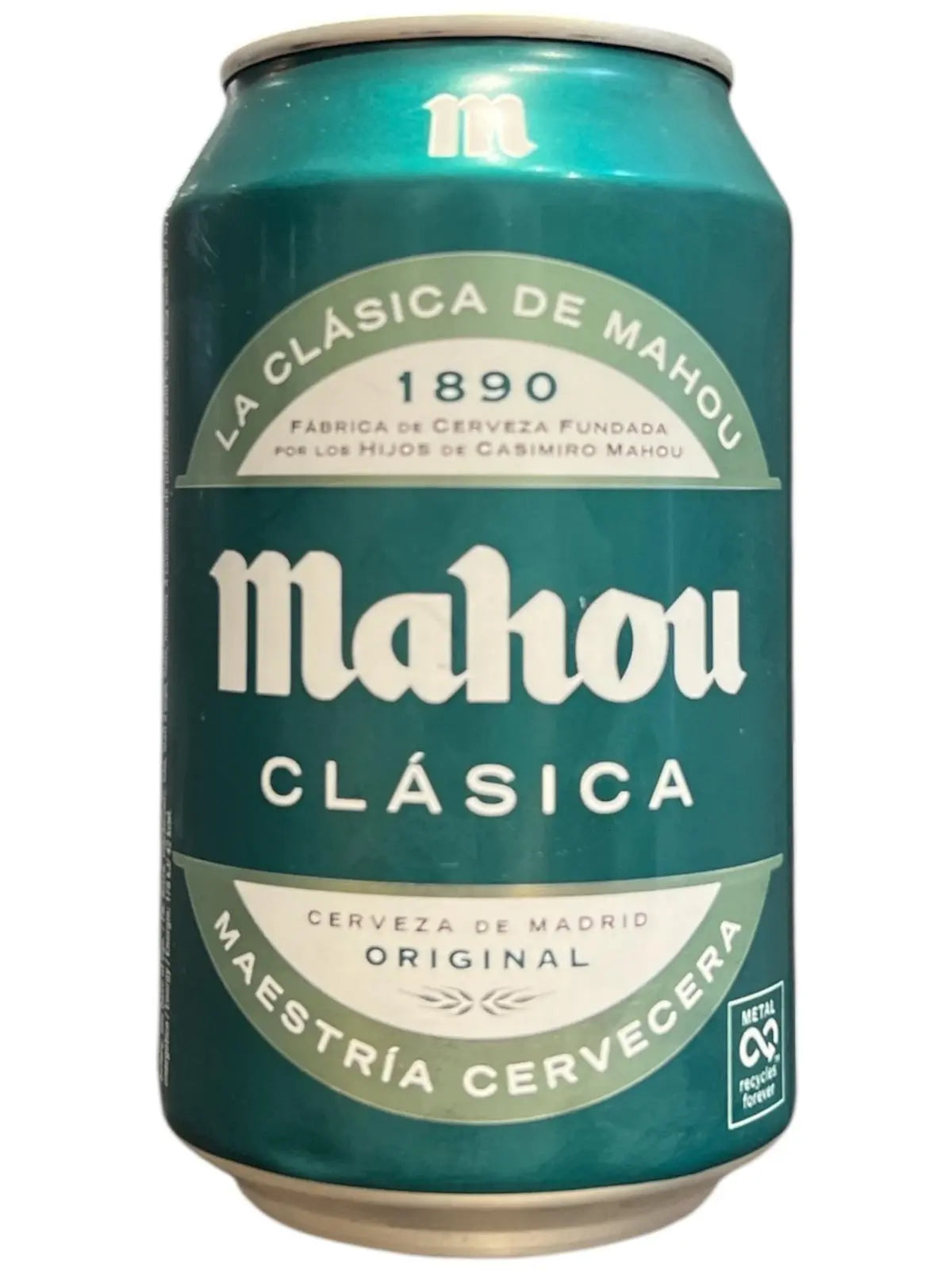MAHOU CLASSICA VERDE LATA 33CL