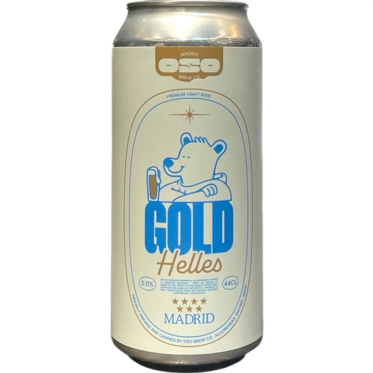 OSO GOLD HELLES LAGER 44CL