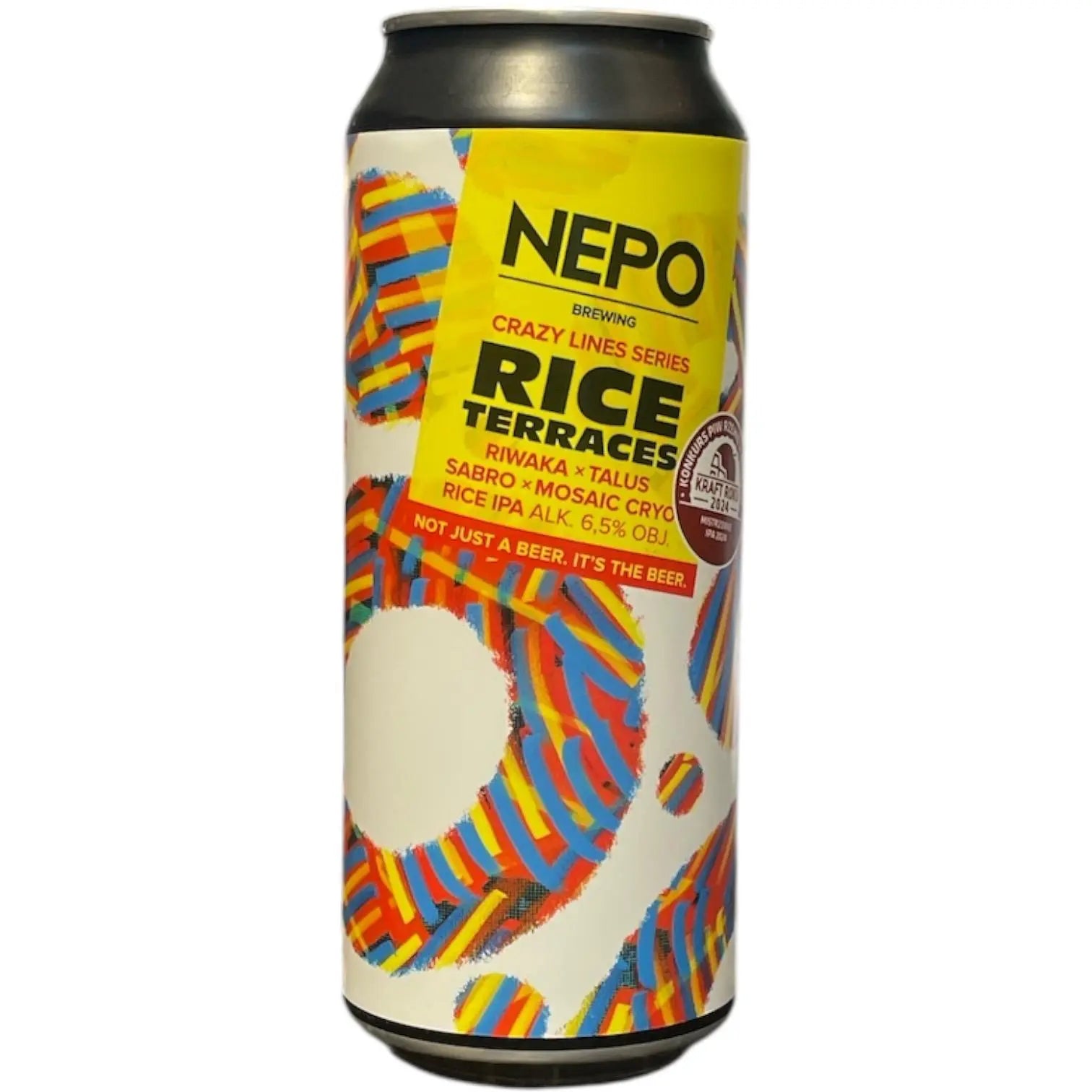 NEPO RICE TERRACES RIWAKA X TALUS X SABRO X MOSAIC CRYO RICE IPA 50CL
