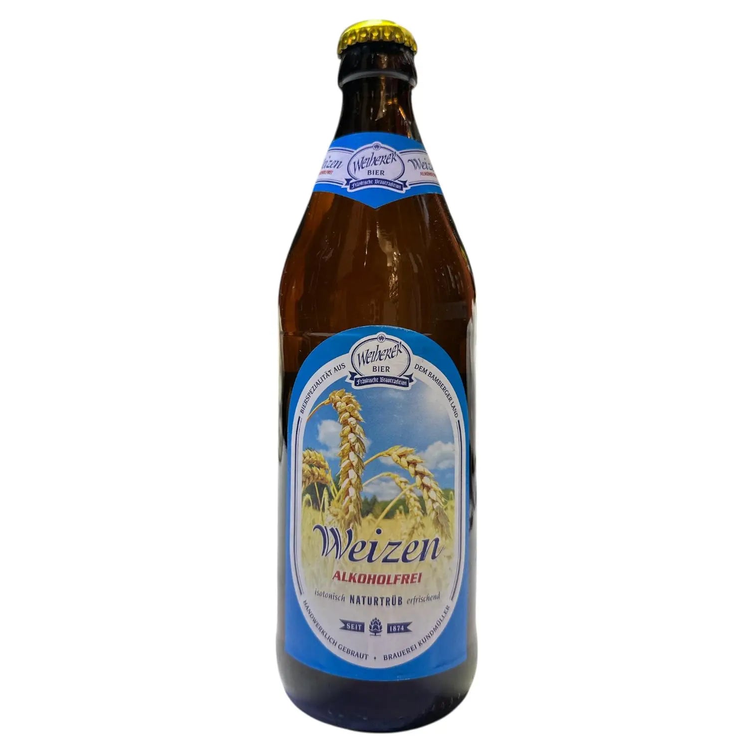 WEIHERER WEIZEN SIN ALCOHOL 50CL