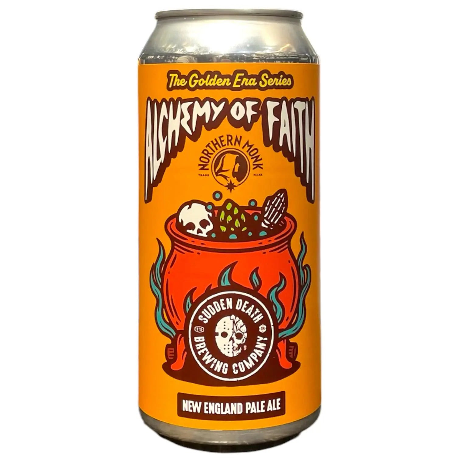 SUDDEN DEATH X NORTHERN MONK ALCHEMY OF FAITH NEW ENGLAND PALE ALE 44CL