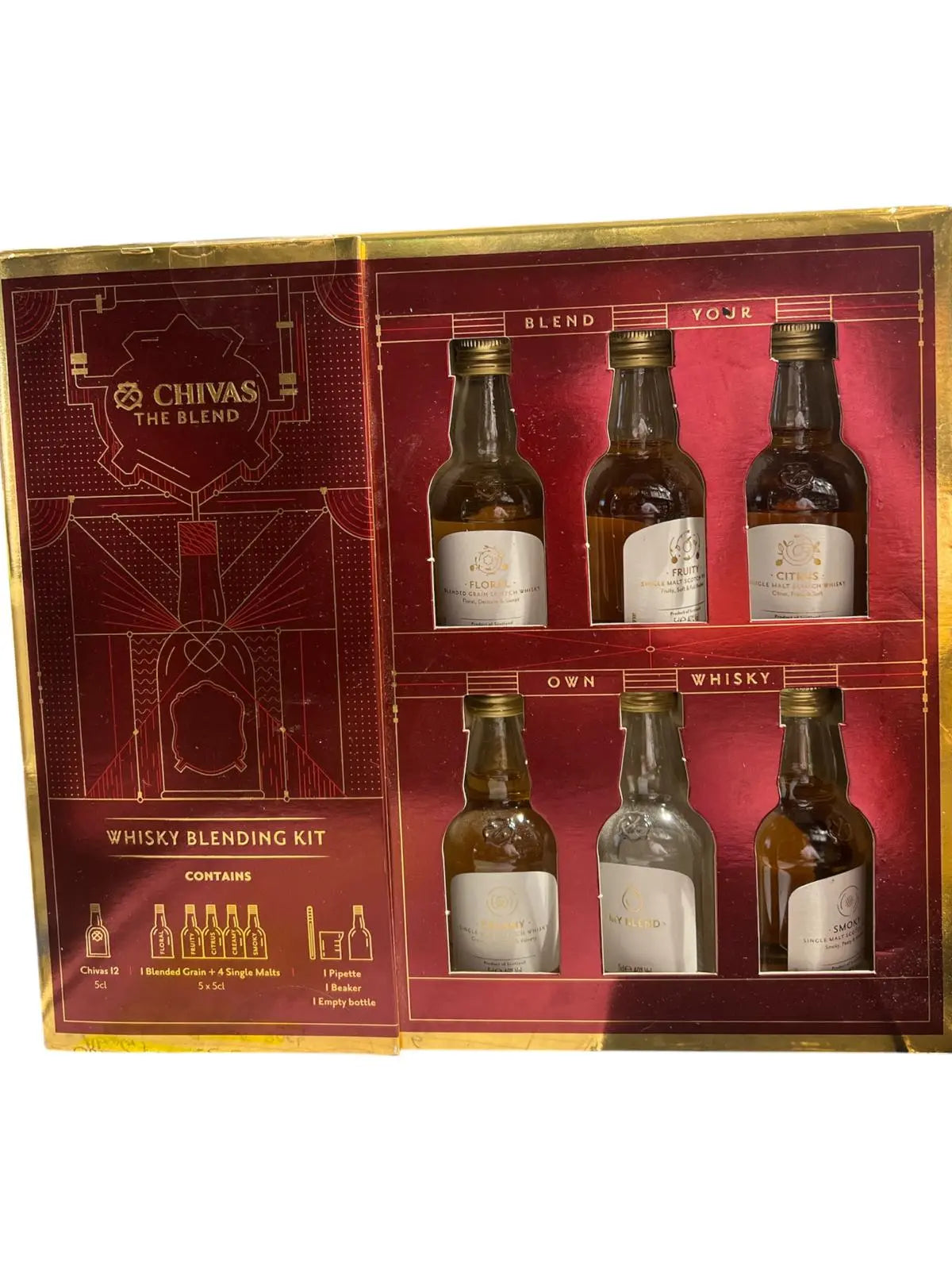 CHIVAS BOX MINIATURA BLENDING KIT