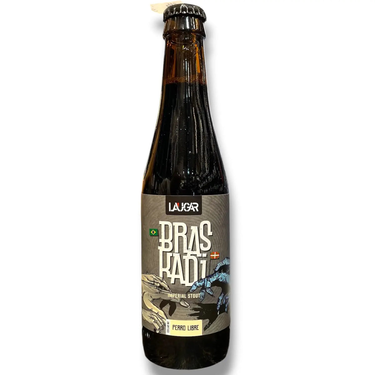 LAUGAR X PERRO LIBRE BRASKADI IMPERIAL STOUT 33CL