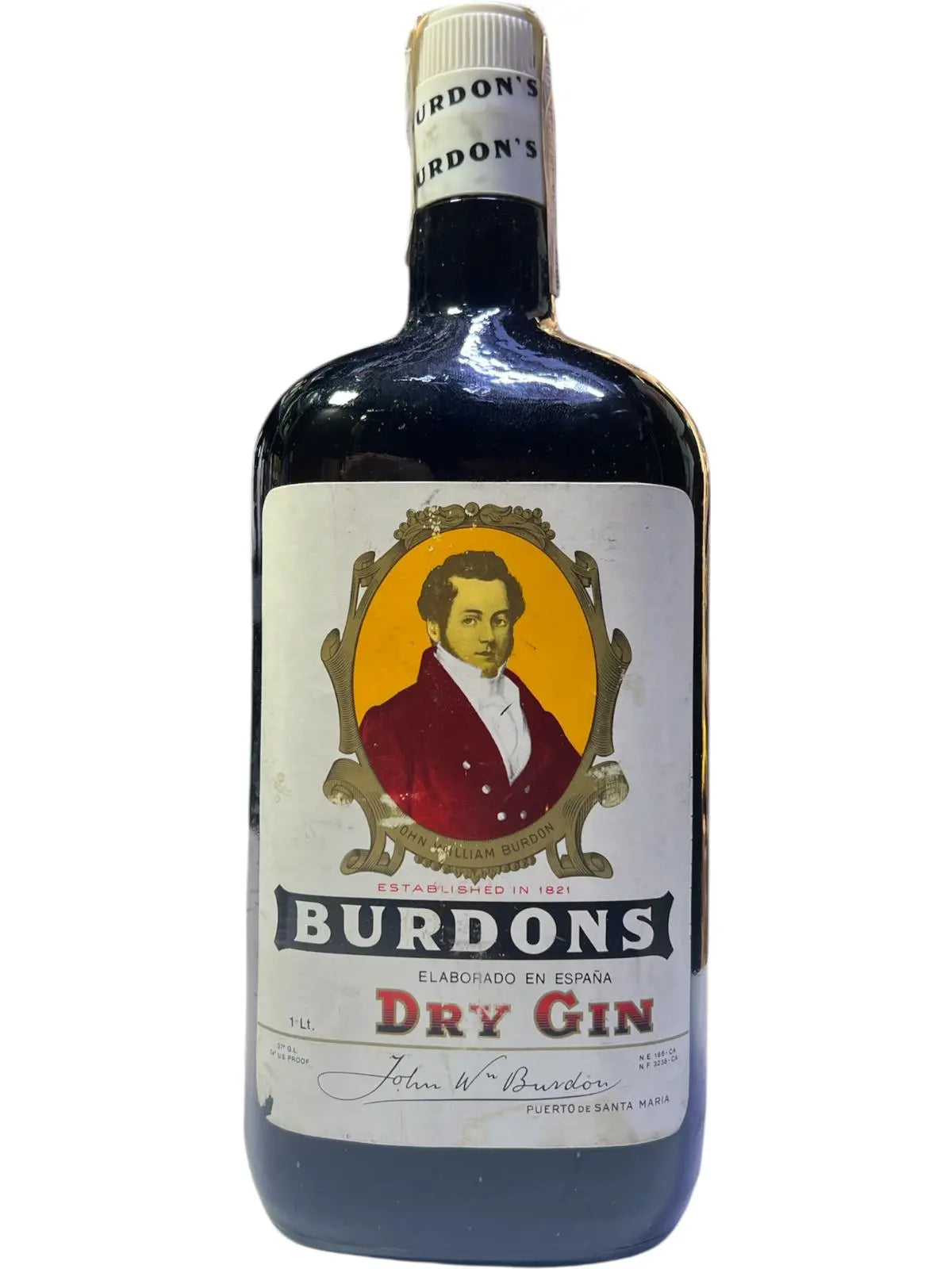 BURDONS DRY GIN LITRO